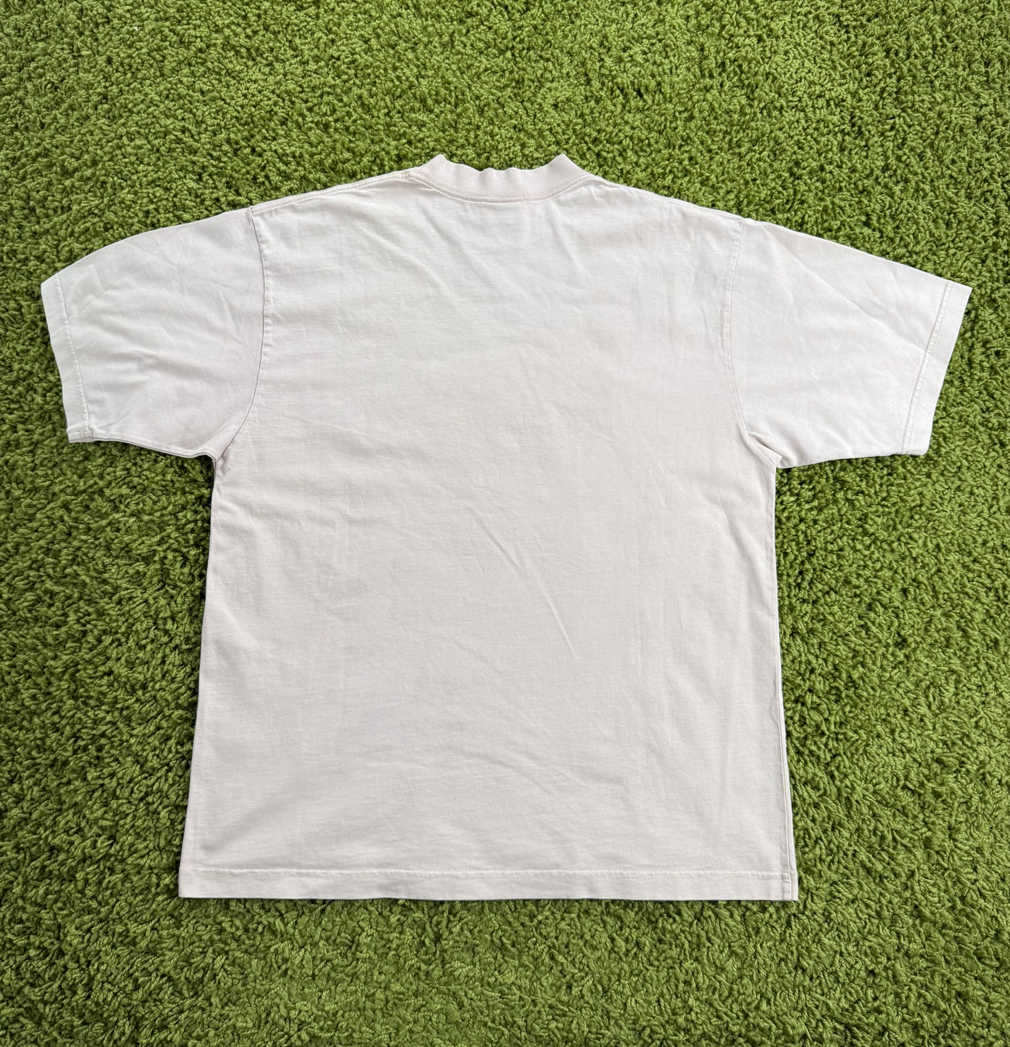 T-Shirt Back Flip Logo Peach Balenciaga Rosa S