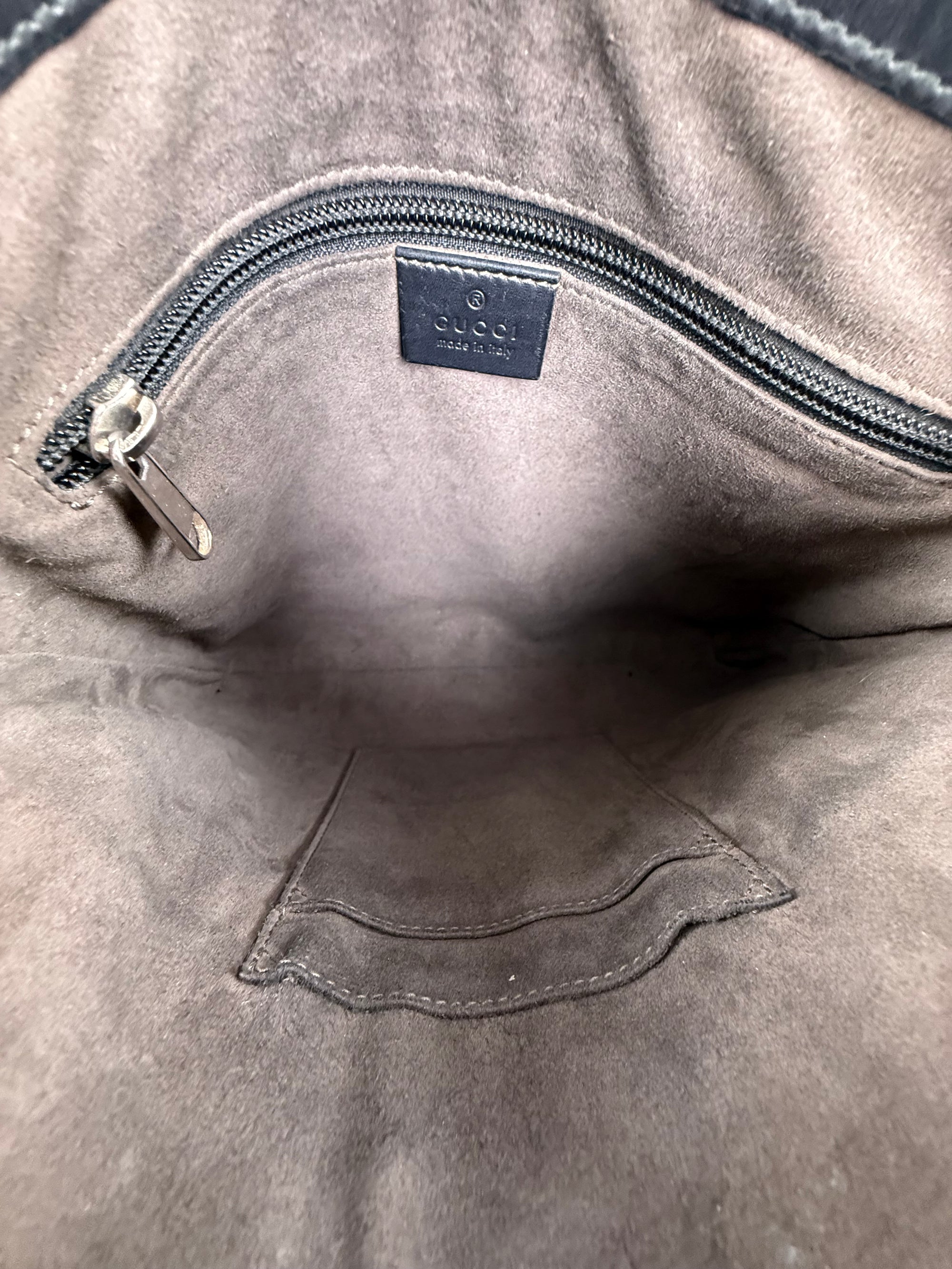 Borsello Gucci in Pelle Nera