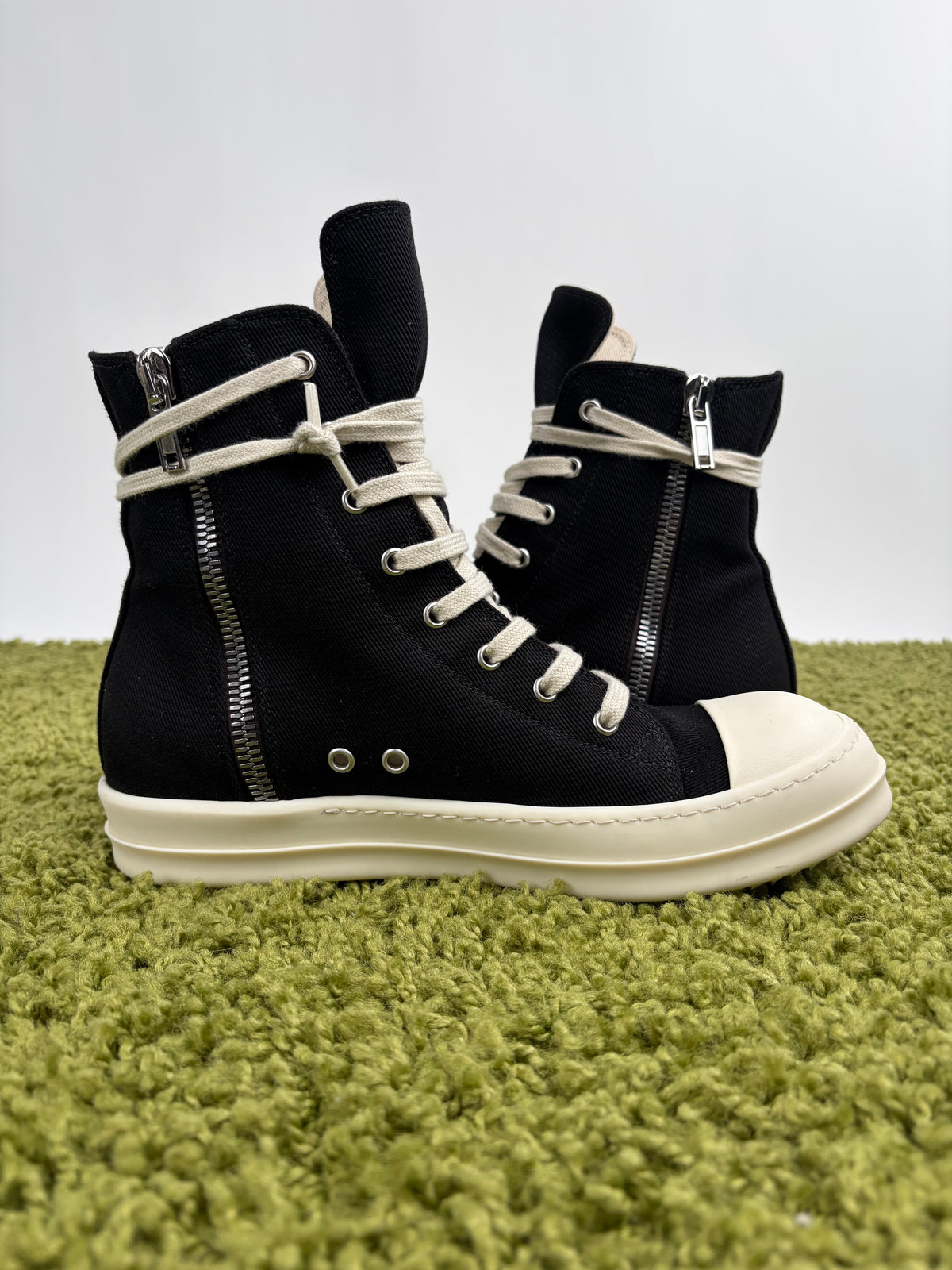 Rick Owens Ramones Pentagram High DRKSHDW nero 41