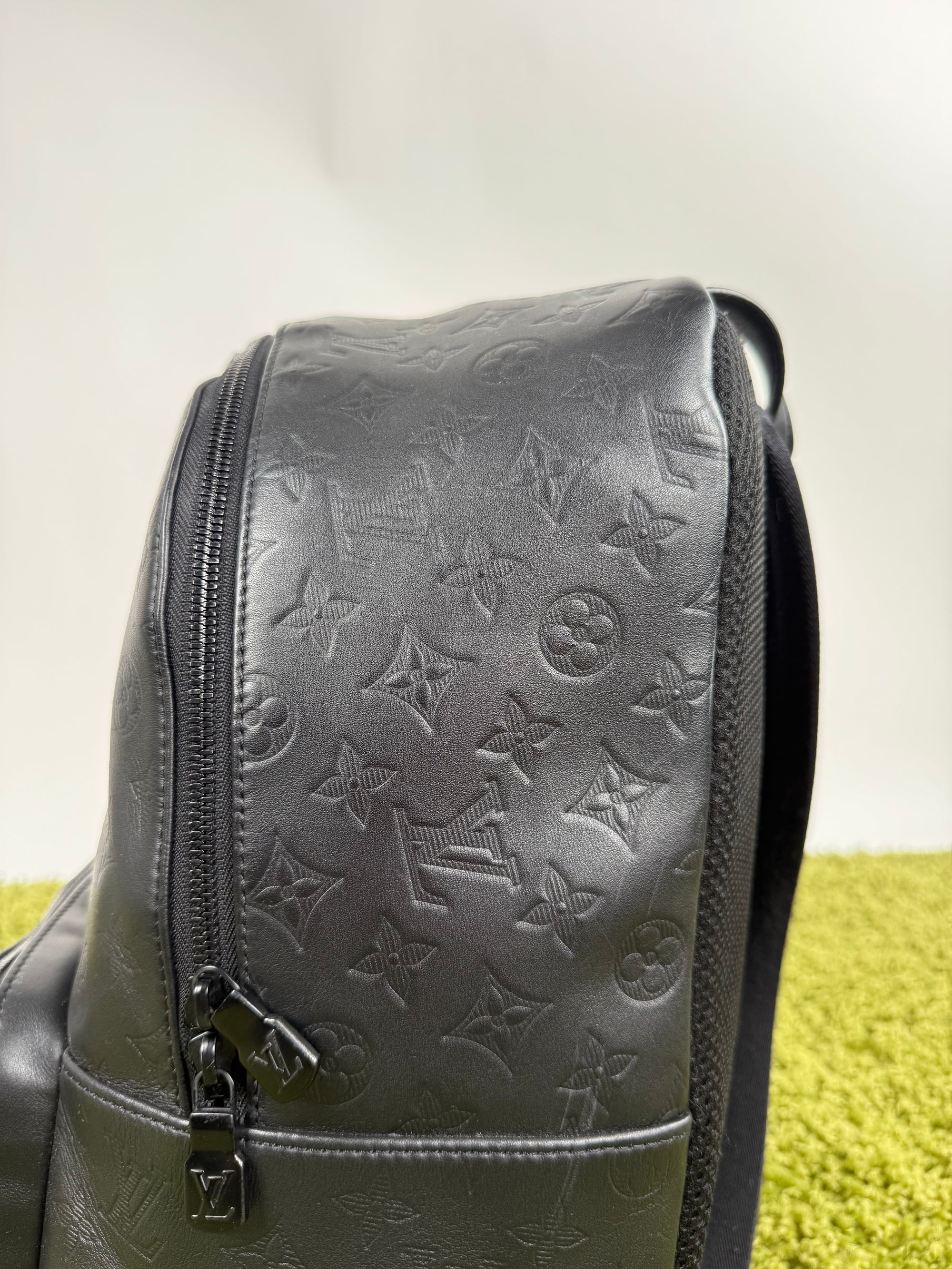 Zaino Louis Vuitton Racer in pelle Nera Monogram