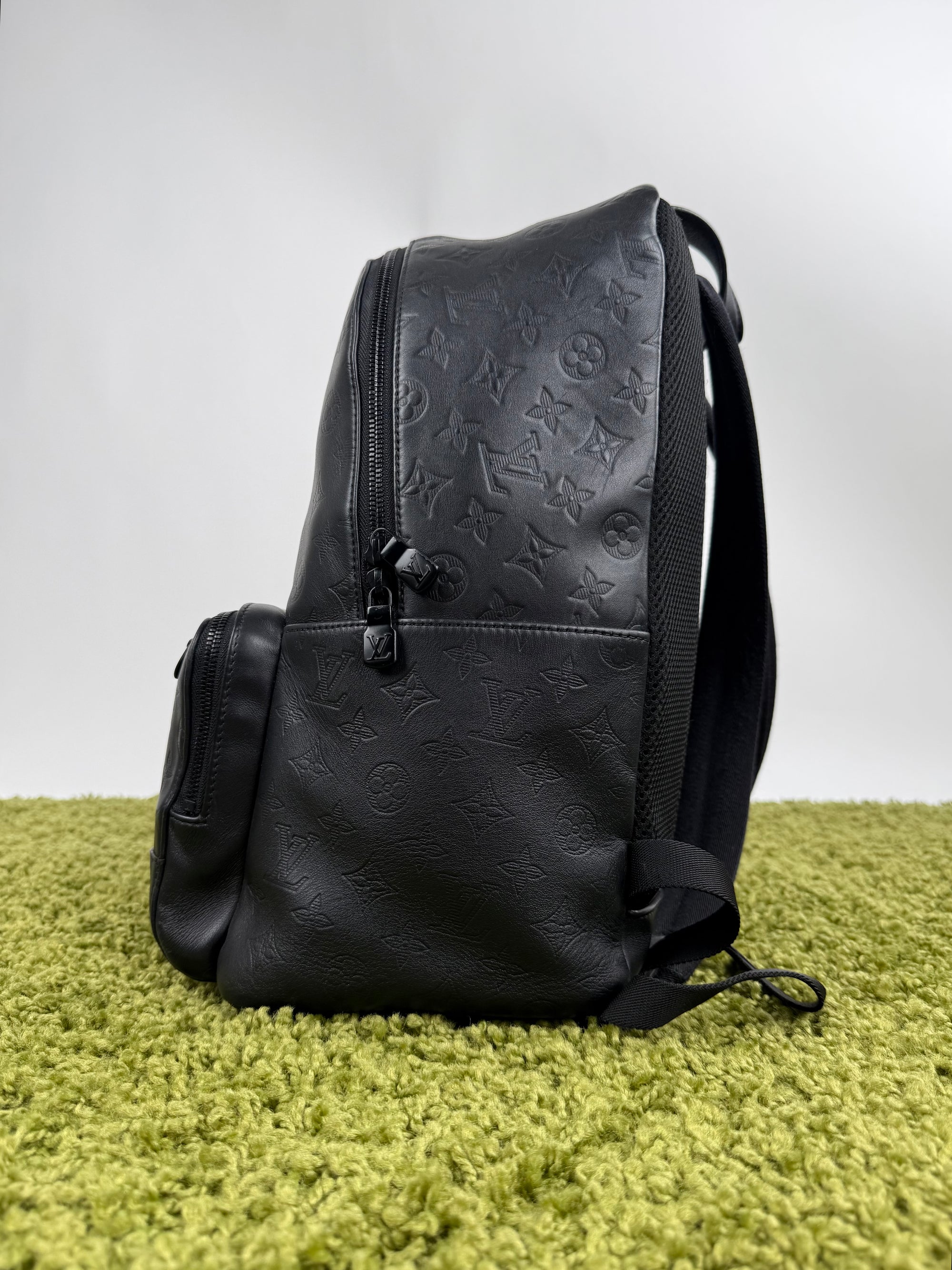 Zaino Louis Vuitton Racer in pelle Nera Monogram