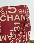Borsa tote vintage Chanel 31 Rue cambon Rosso