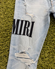 Jeans Amiri In denim 34