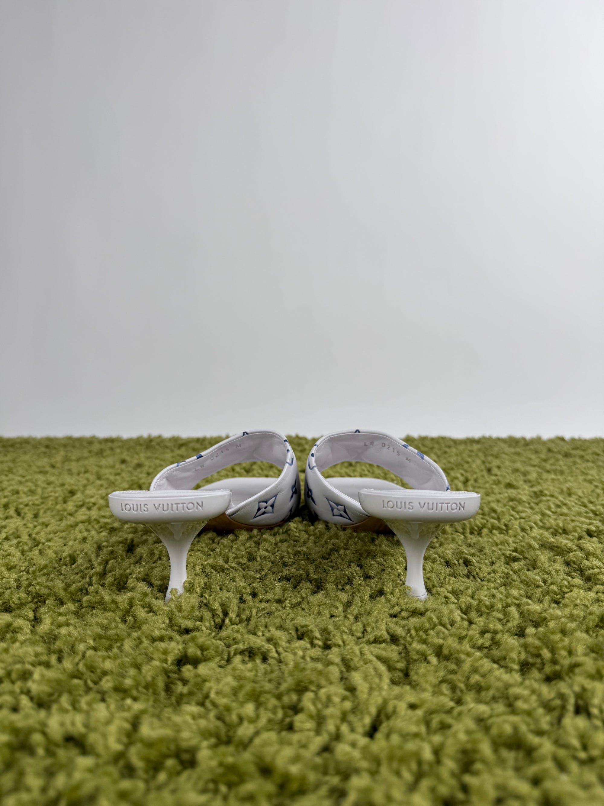 Mule 6am Louis Vuitton Bianco Azzurro 39