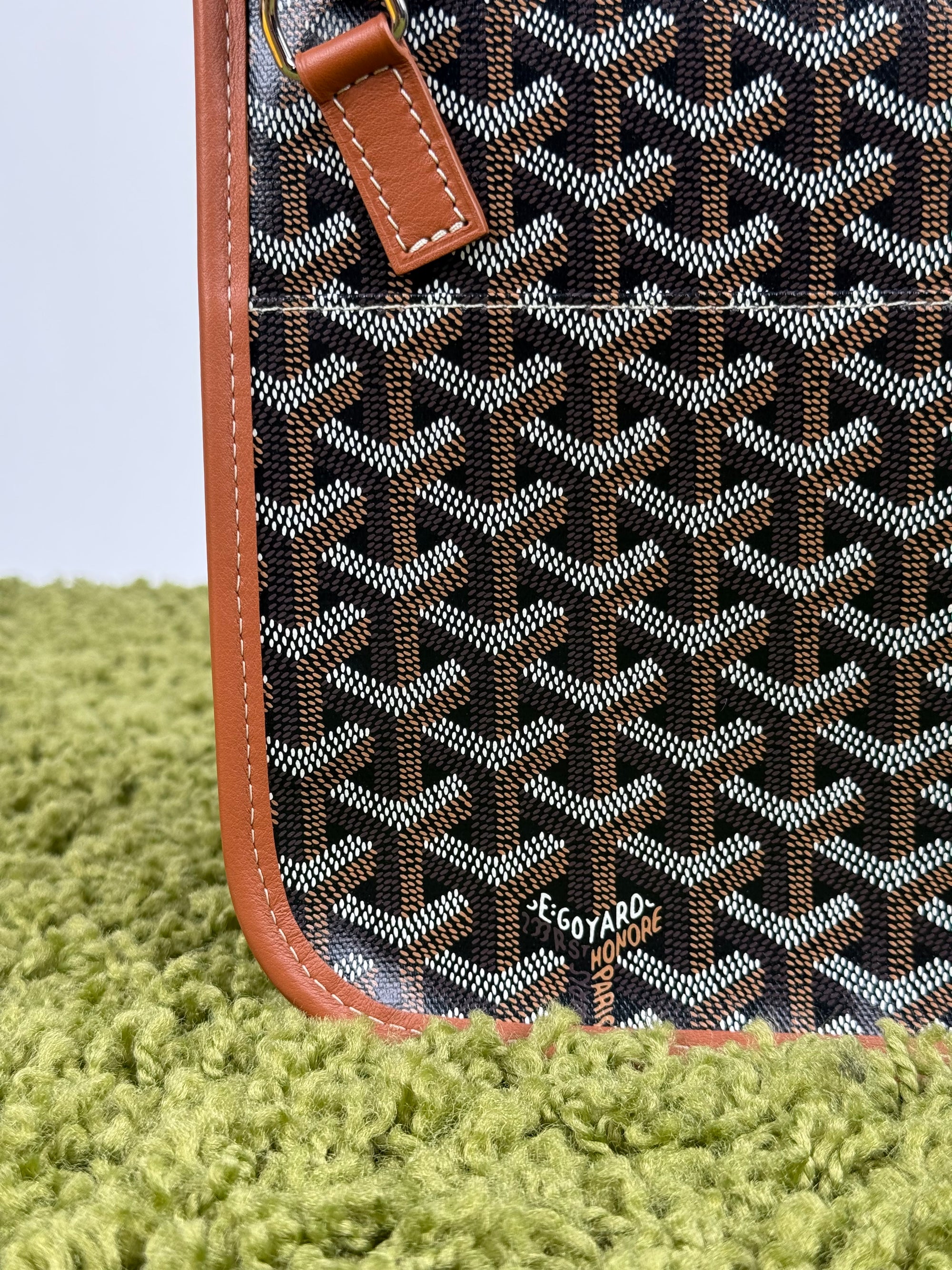 Goyard Borsa Coursier Messenger Marrone Nero