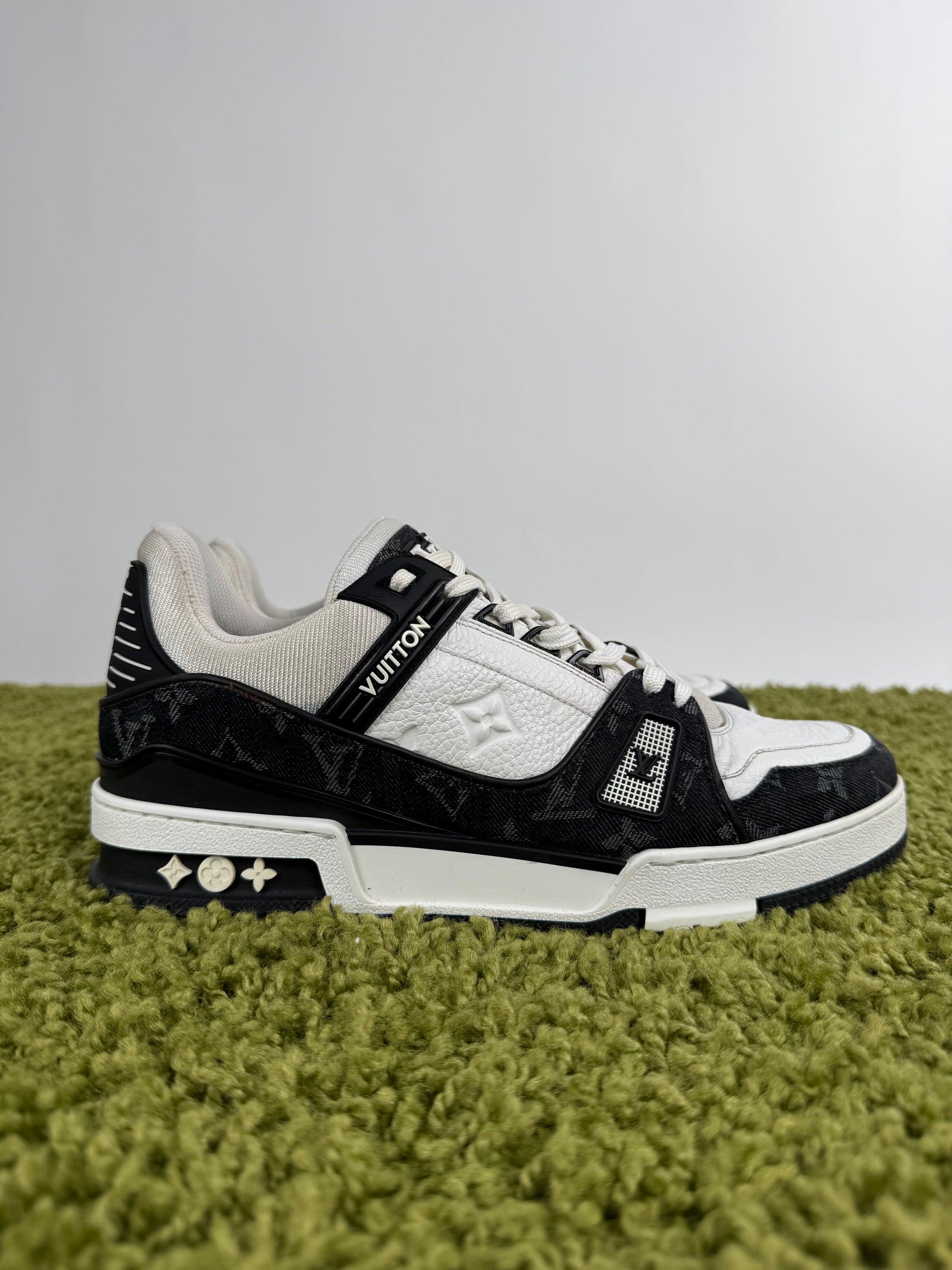 Louis Vuitton Trainer in denim Nera 7