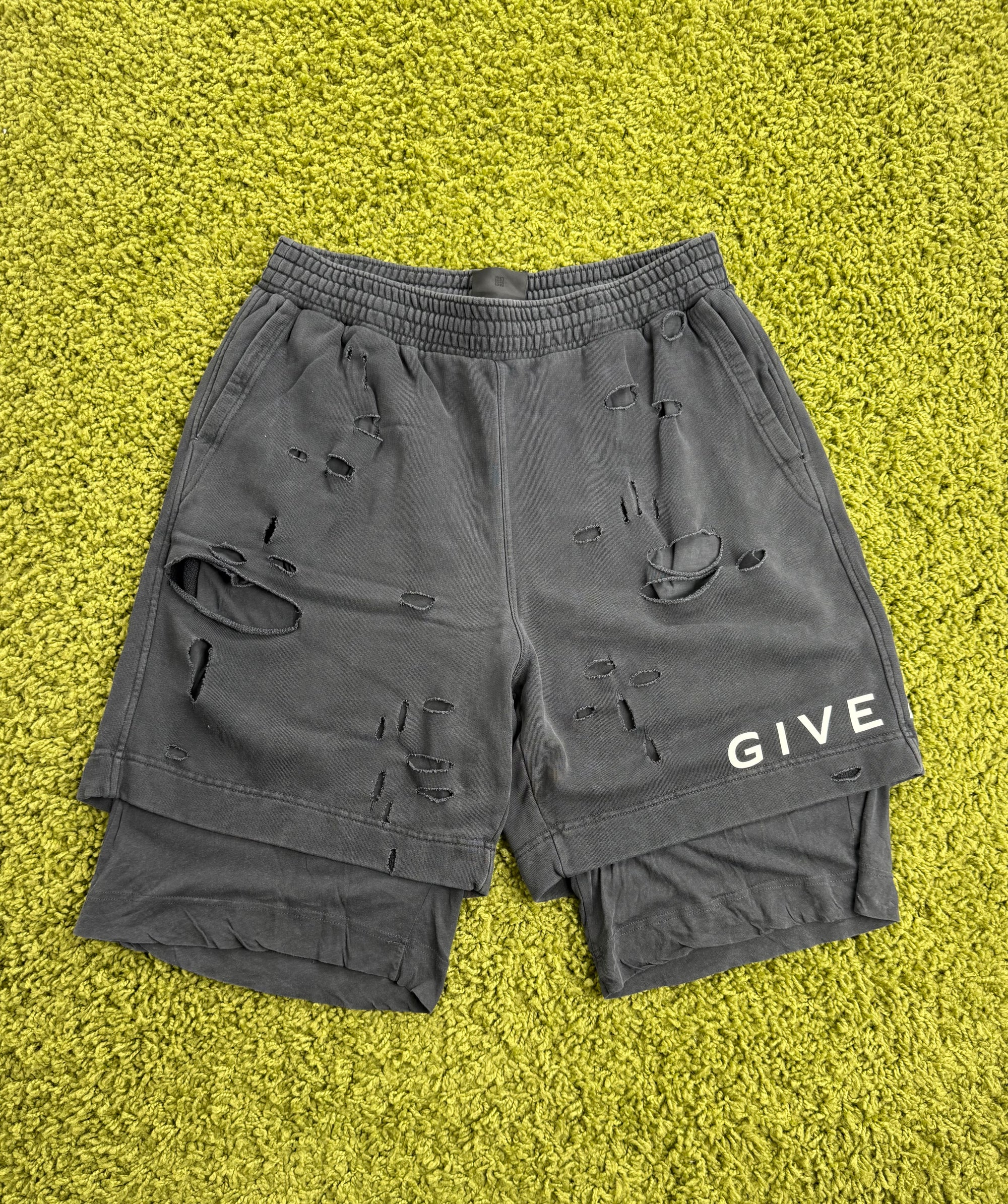 Completo Distressed Givenchy Grigio Scuro XL