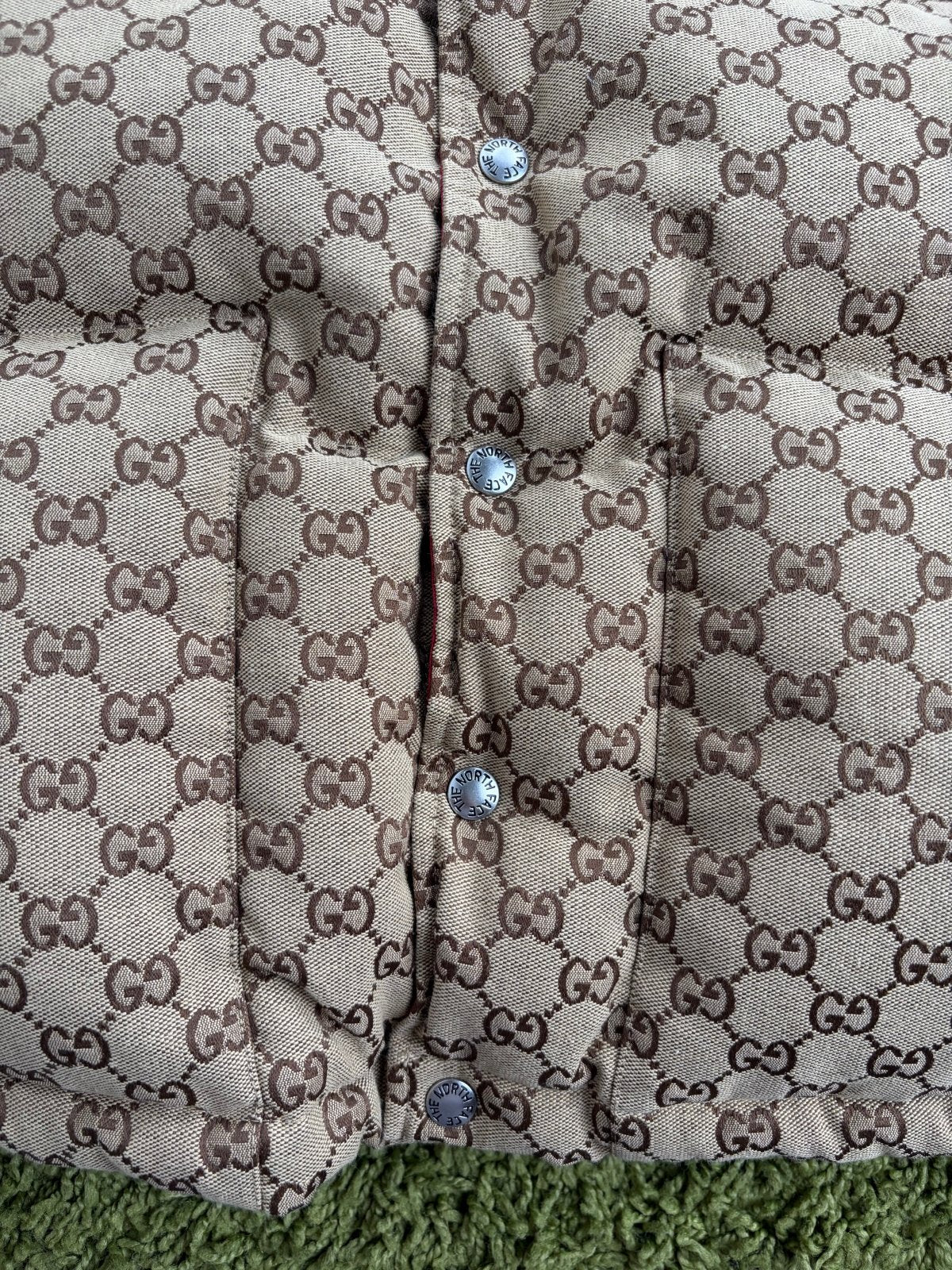 Gilet The North Face X Gucci Beige XL - Second Hand Di Fiore