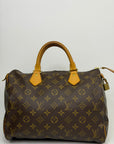 Louis Vuitton speedy 30 marrone