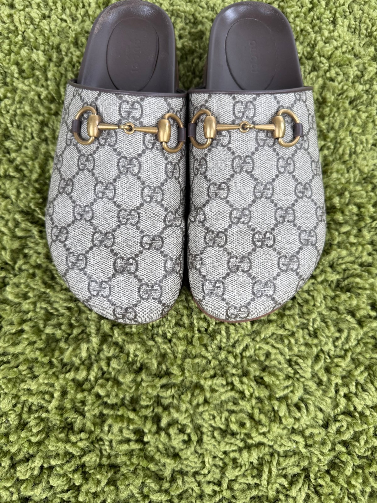 Sabot Gucci Beige 37.5 - Second Hand Di Fiore