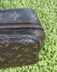 Beauty Case Louis Vuitton Marrone
