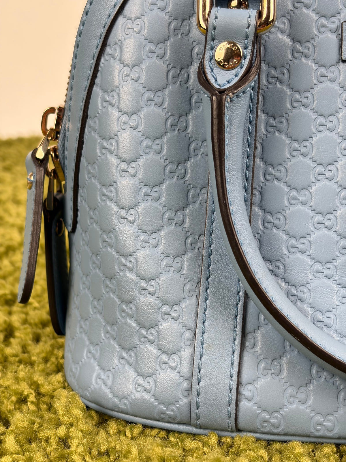 Borsa Dome Gucci Azzurra