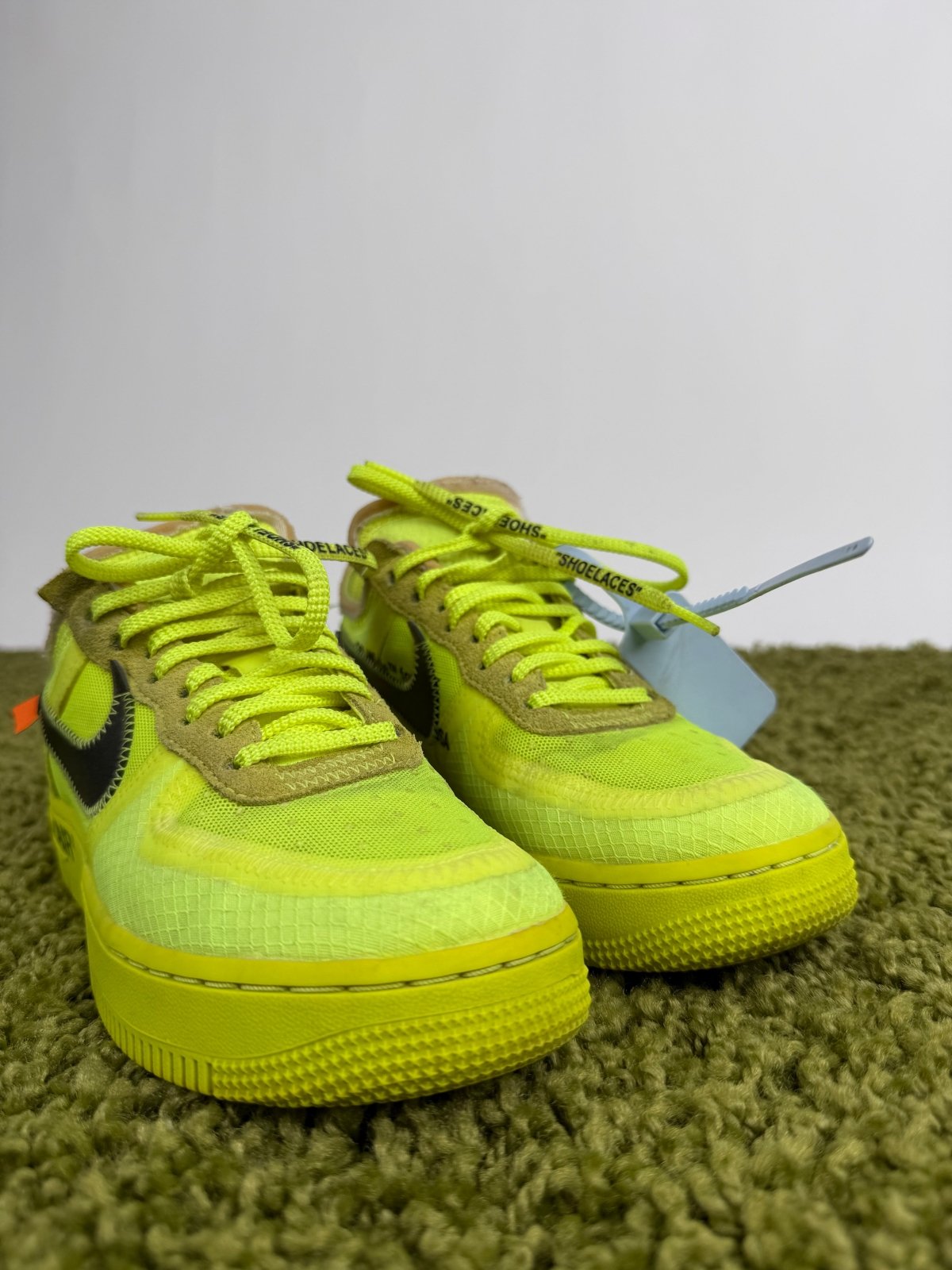Nike Air Force One X Off White Gialla 37.5 - Second Hand Di Fiore