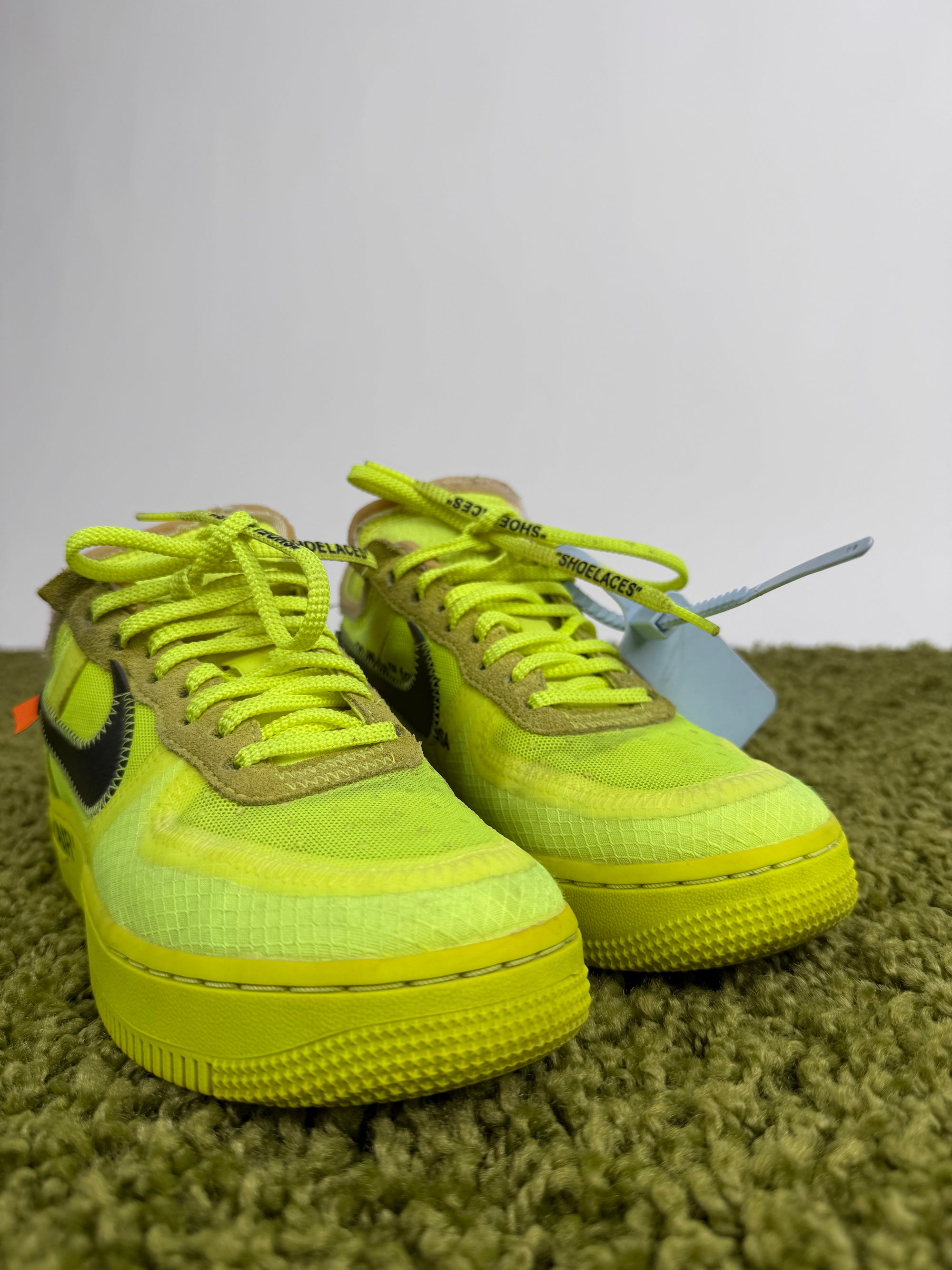 Nike Air Force One X Off White Gialla 37.5