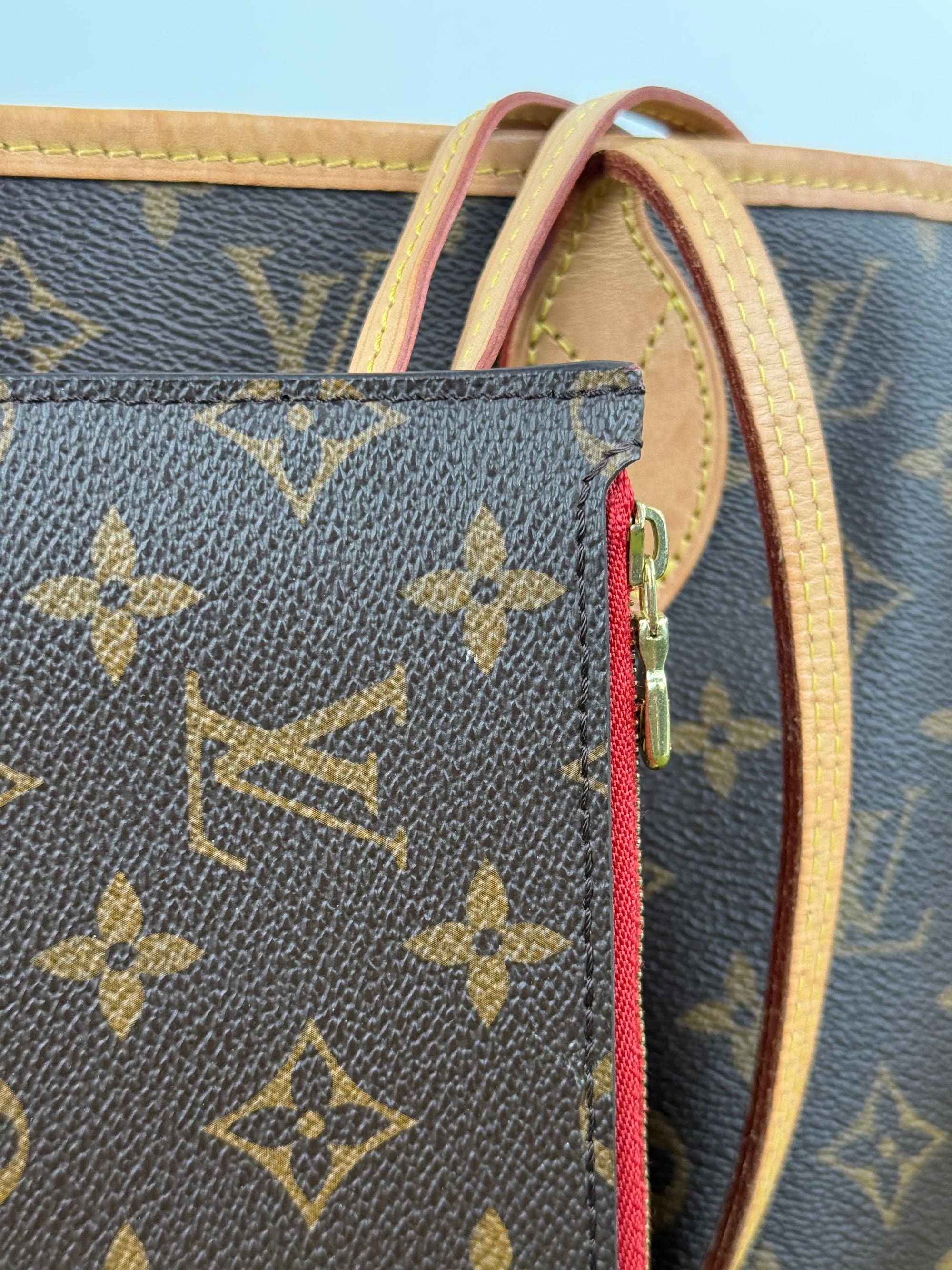 Borsa Neverfull GM Mon Monogram Louis Vuitton Marrone
