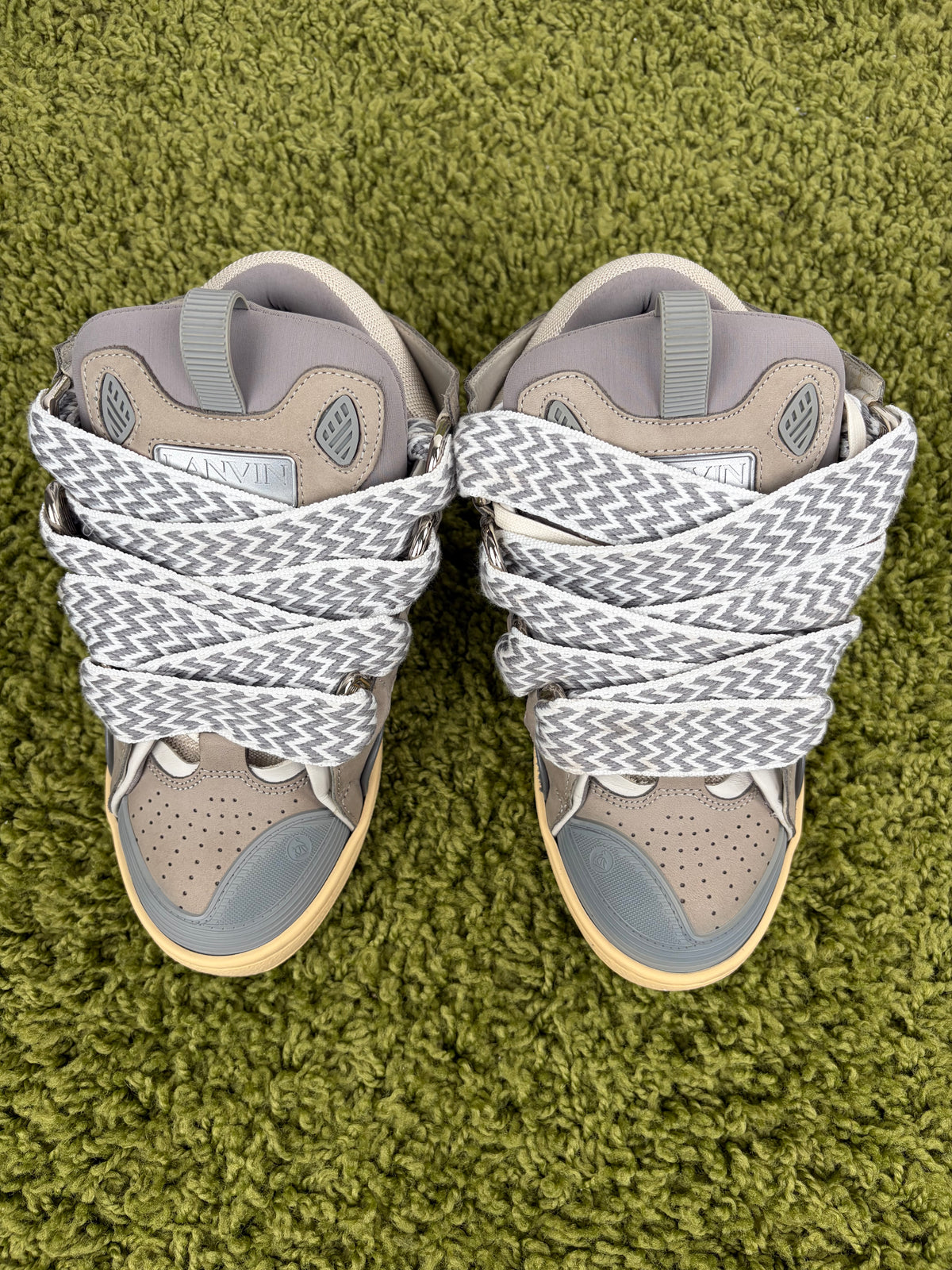 Lanvin Curb Sneaker Grigia 40