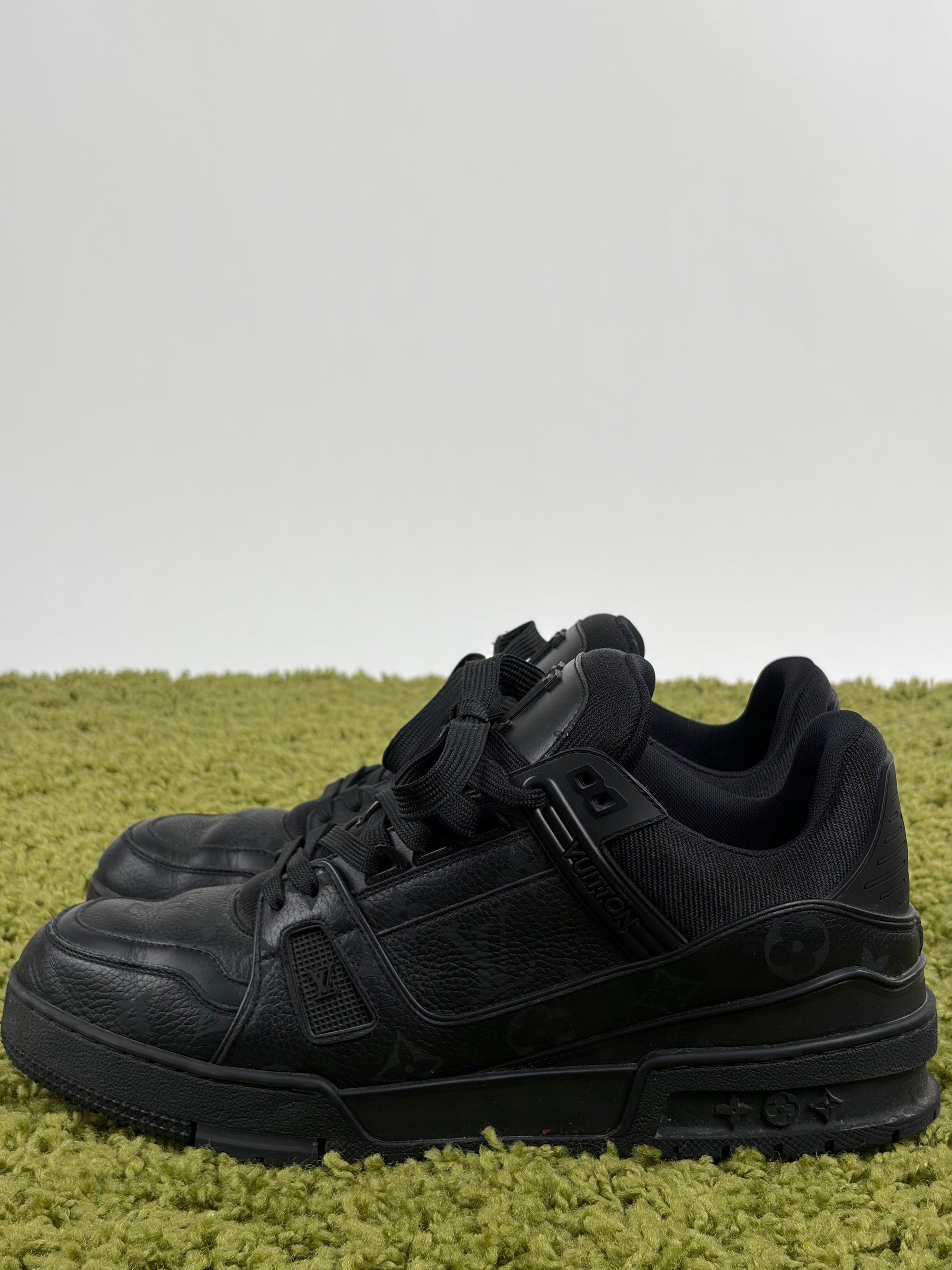 Louis vuitton trainer Size 8=42 calza 43 nera