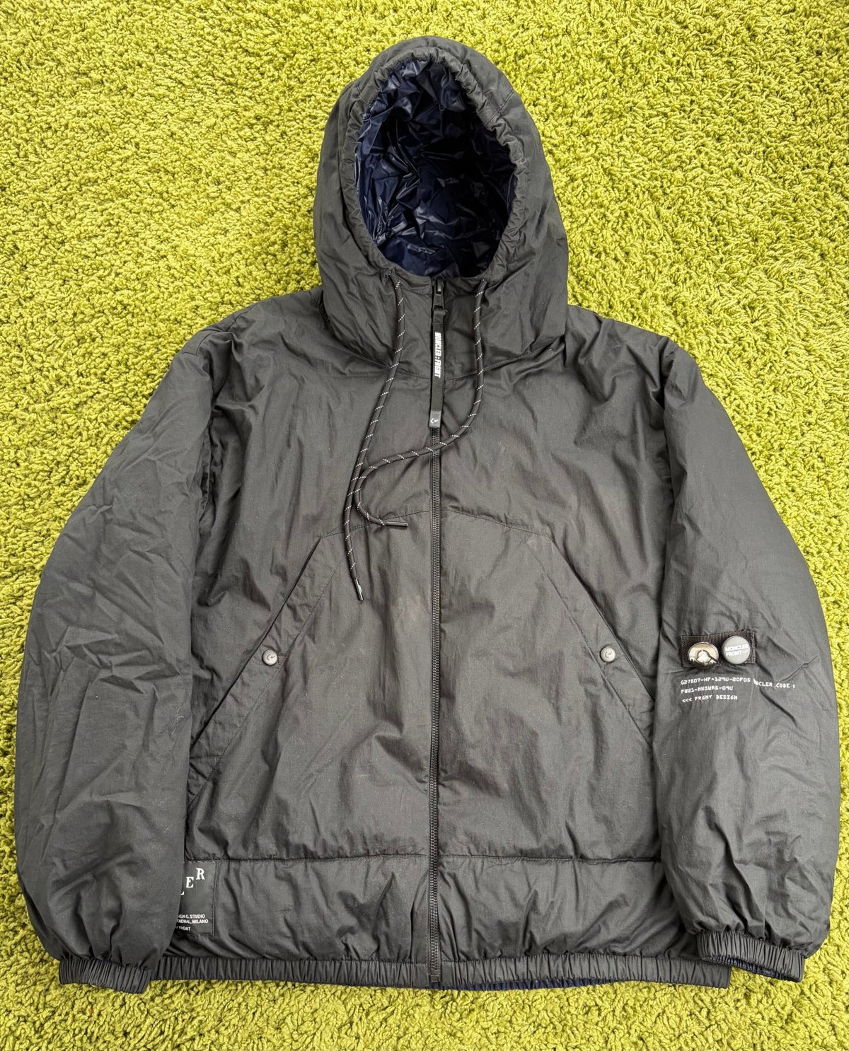 Giubbotto Moncler Nero 3 - Second Hand Di Fiore