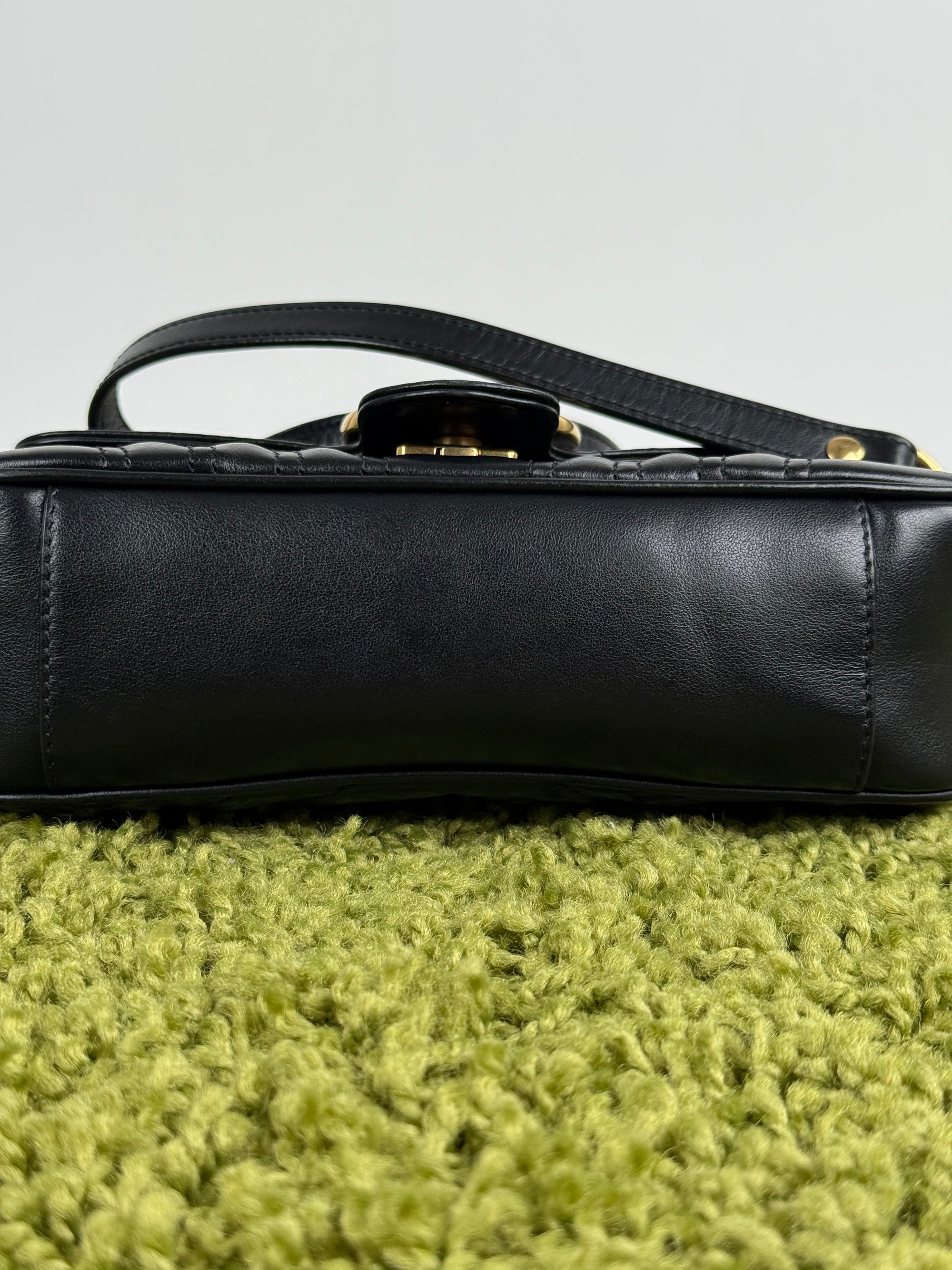 Borsa Gucci Marmont Matelasse Nera