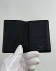 PortaCarte Organizer Tascabile In Damouflage Louis Vuitton Nero