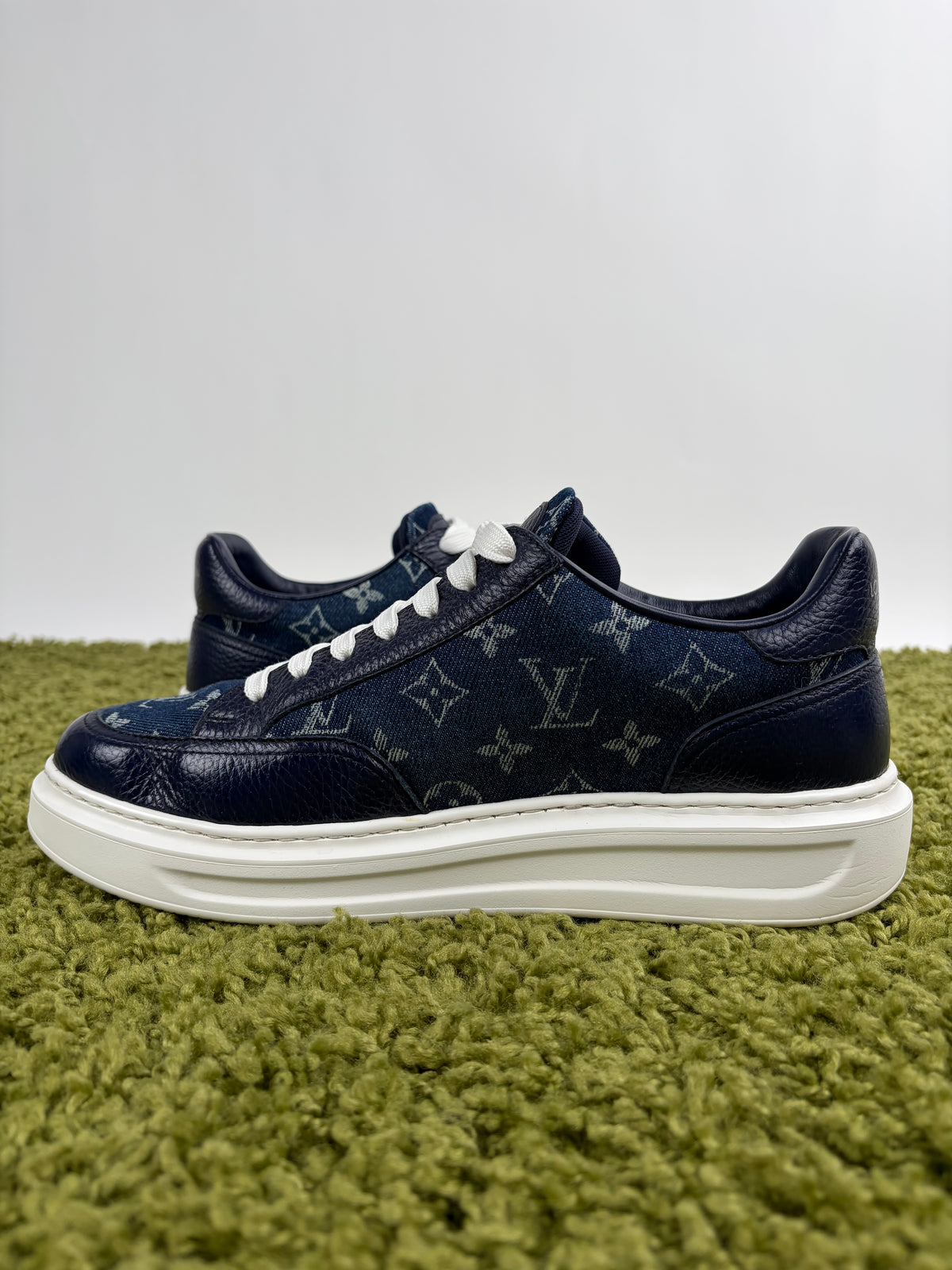 Louis Vuitton Beverly Hills In Denim Blu 8