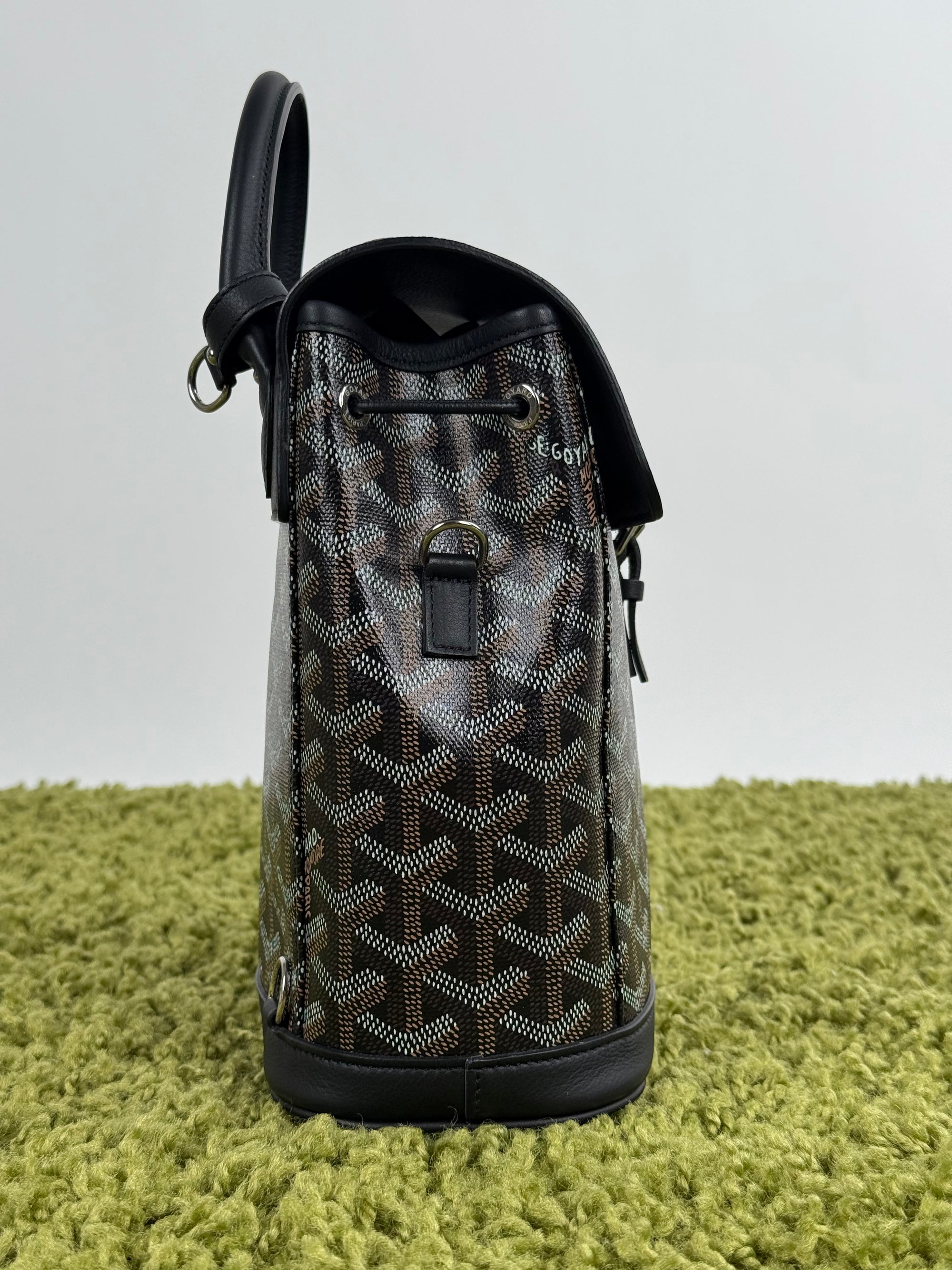 Zaino Goyard Alpin Mini in tela Goyardine Goyard Nero