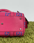 Borsa Boston Gucci Rosa Multicolor