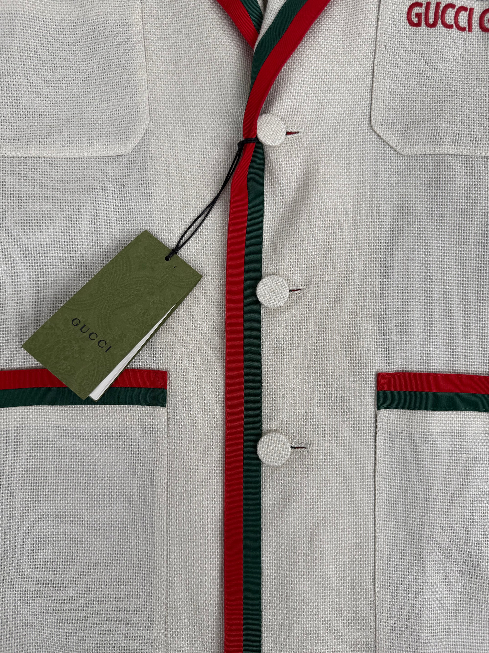 Giacca Gucci Gaok in Lino L