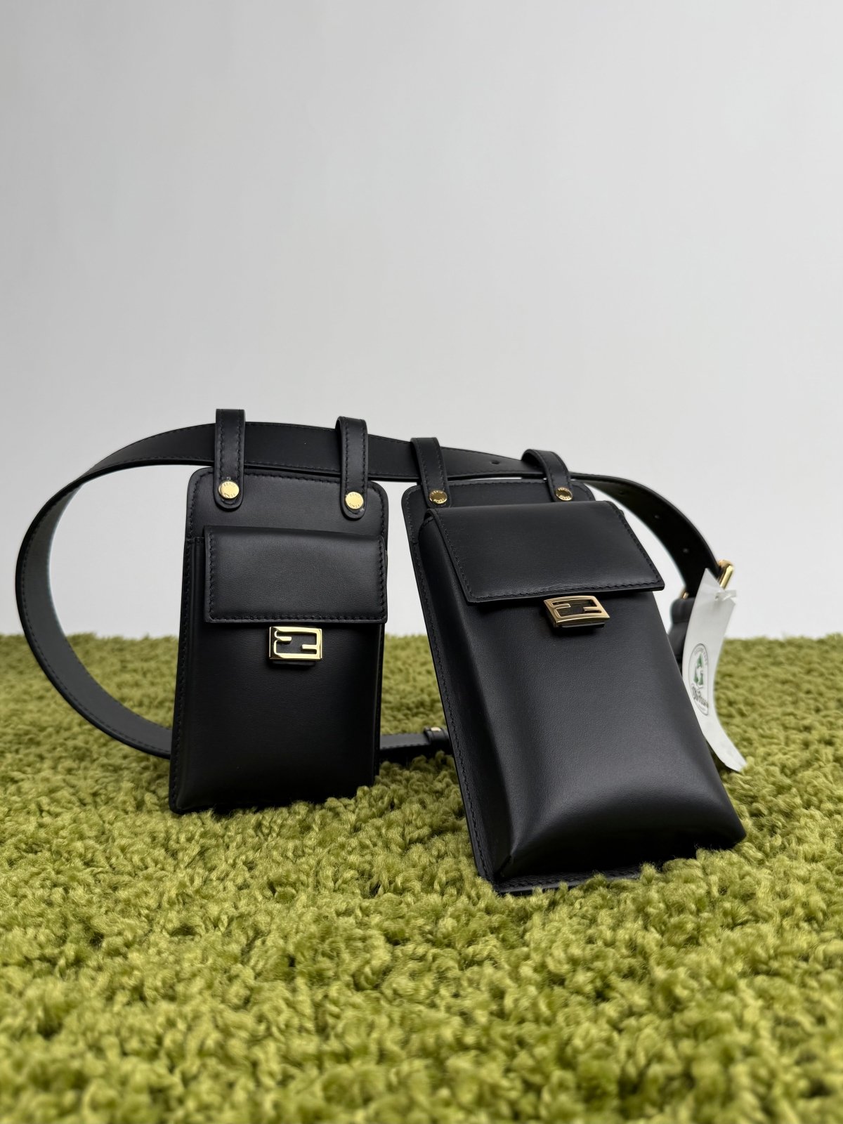 Cintura Con Portafogli Fendi In pelle Nera - Second Hand Di Fiore