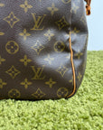 Borsone Keepall Louis Vuitton Marrone Vintage 1998 45