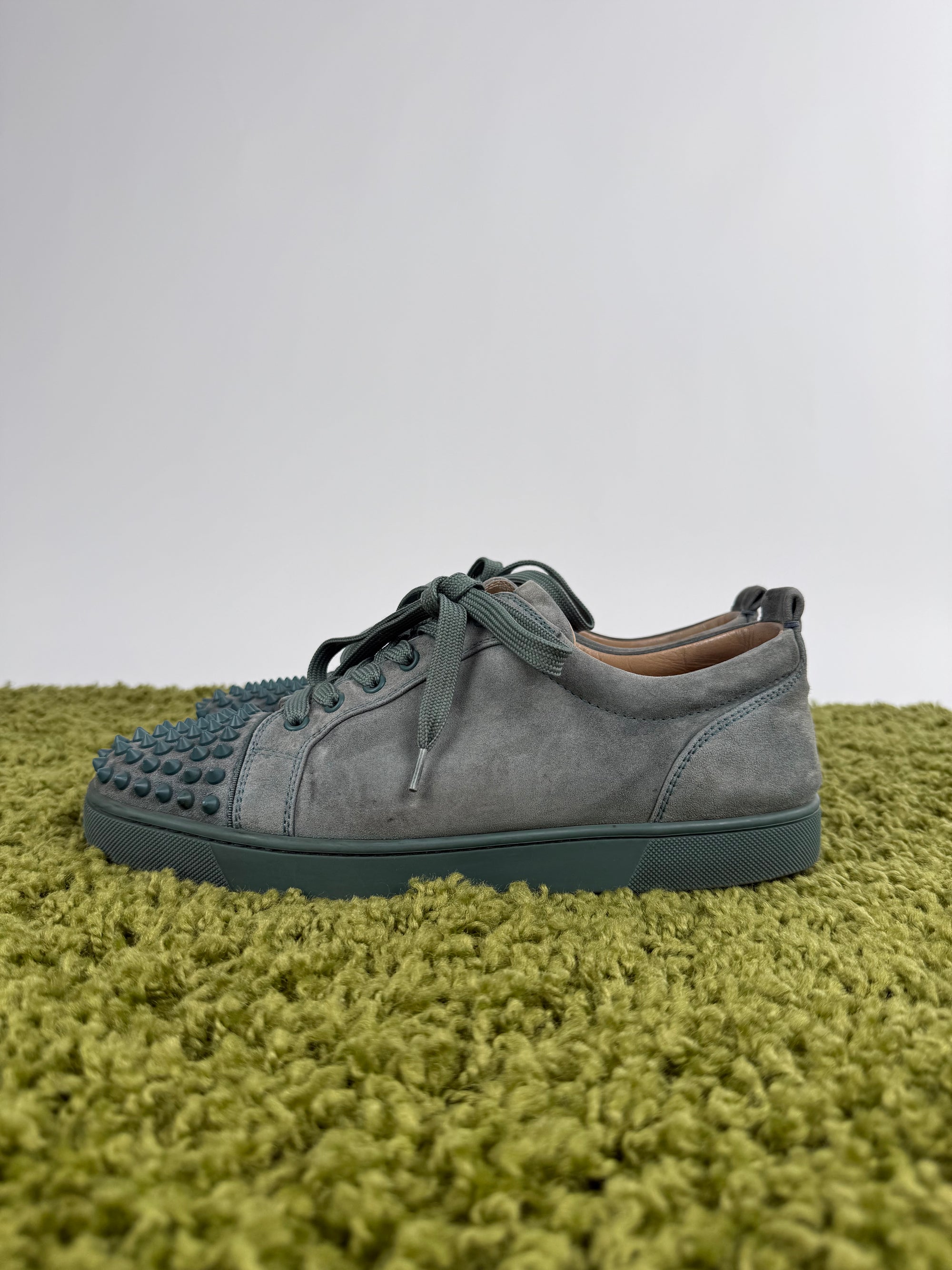 Christian Louboutin Spikes Petrolio 42.5