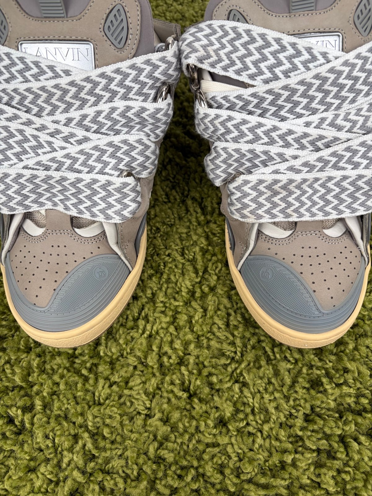 Lanvin Curb Sneaker Grigia 40 - Second Hand Di Fiore