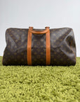 Borsone Keepall Louis Vuitton Marrone Vintage 1998 45