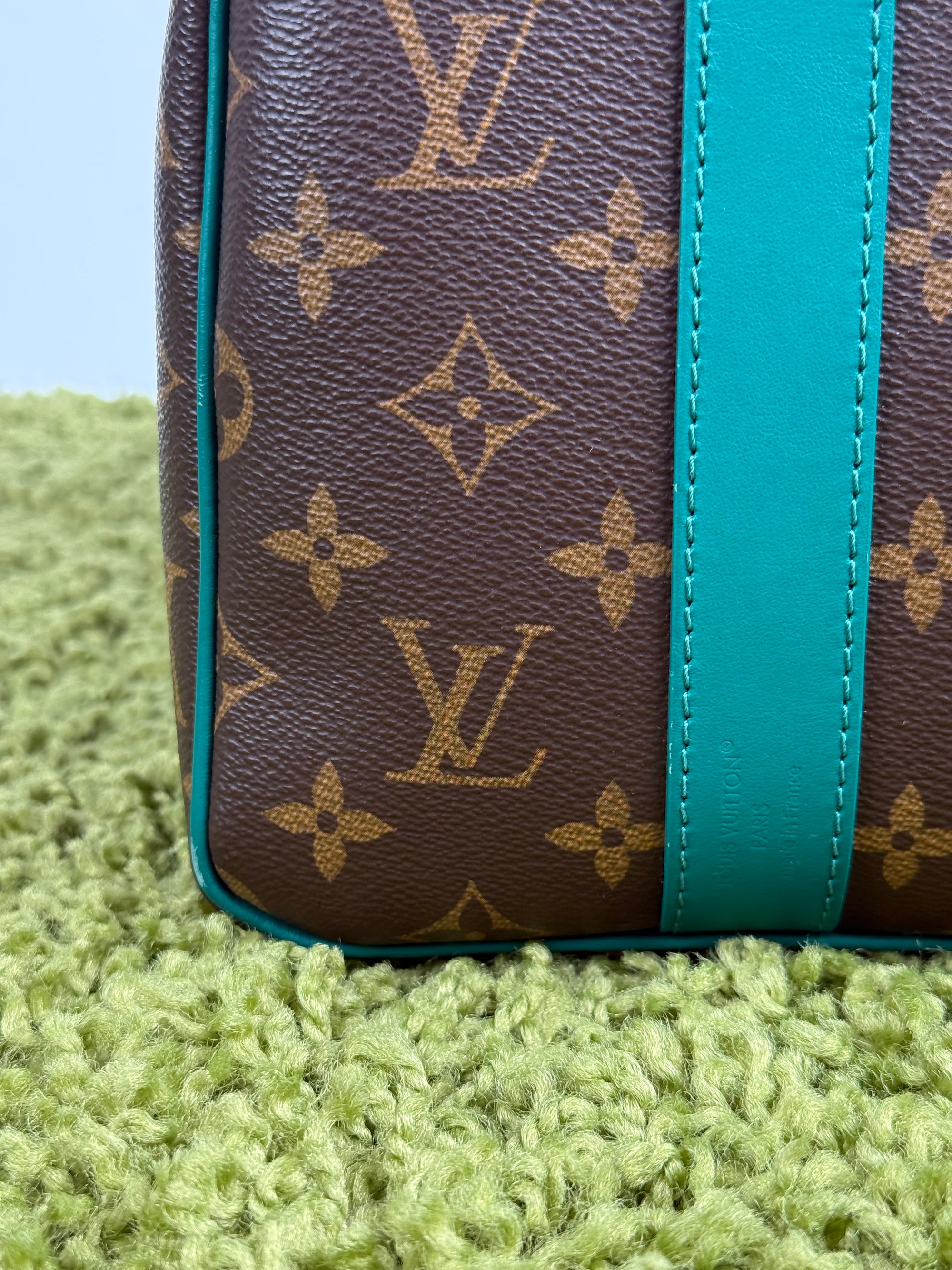 Borsone Keepall Louis Vuitton Baundoliere Marrone