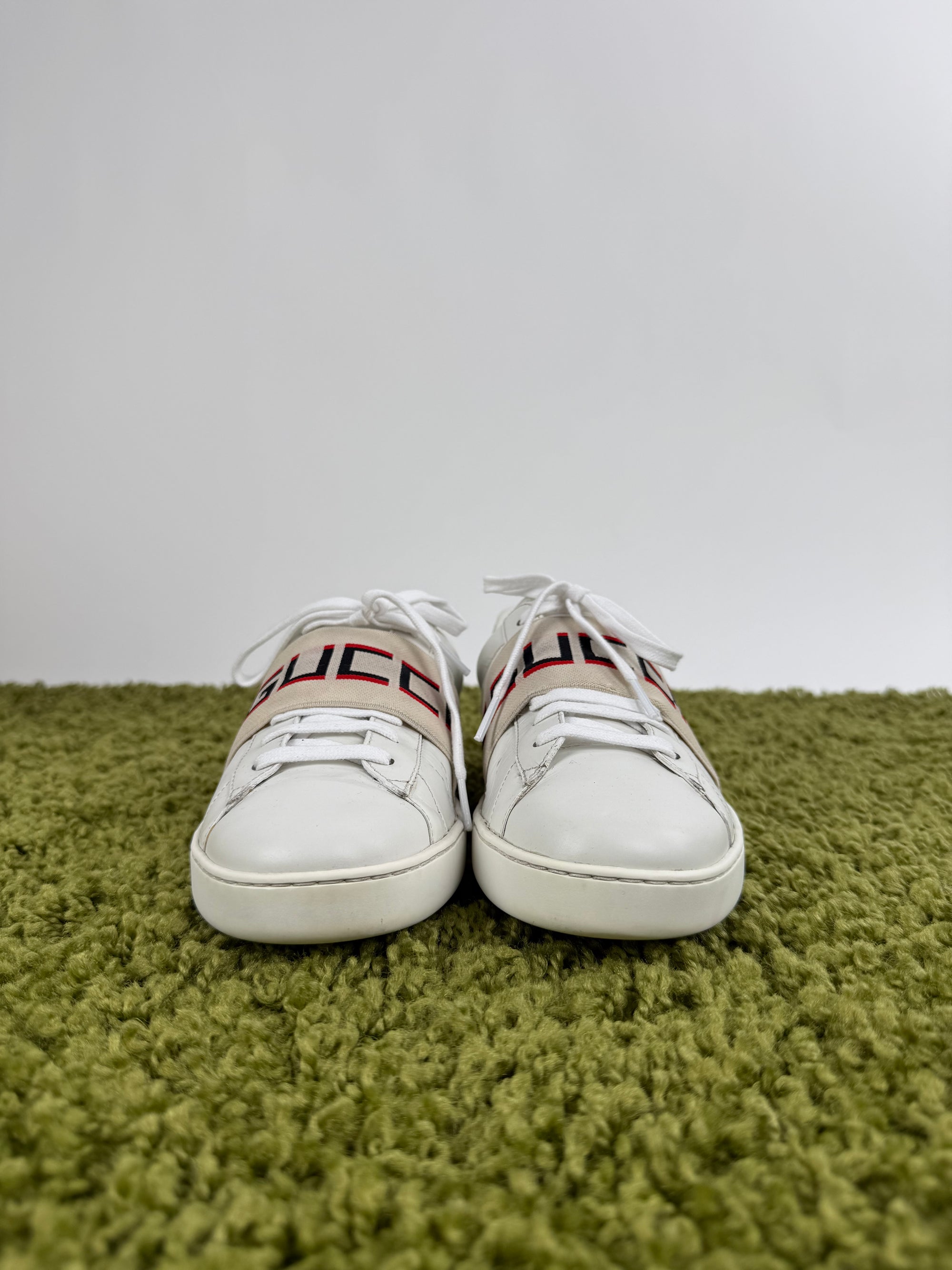 Gucci Ace con strappo Bianche 7