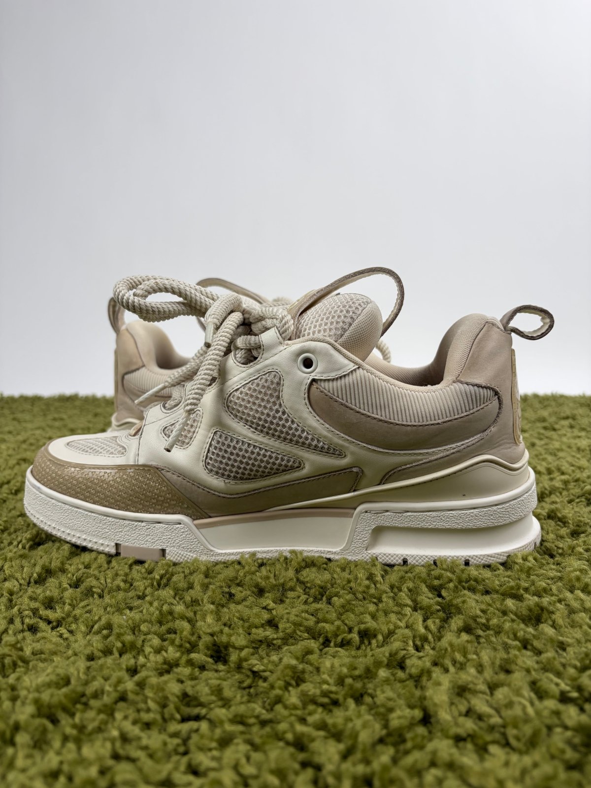 Louis Vuitton Skate Beige 7.5 - Second Hand Di Fiore