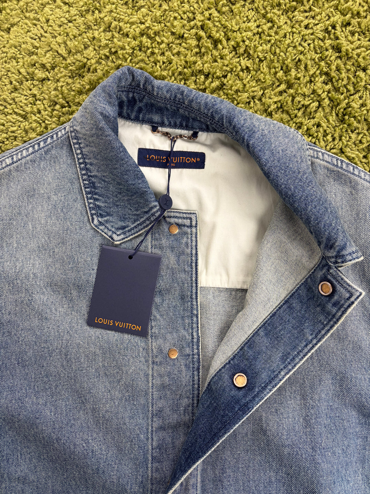 Giacca Louis Vuitton Workwear in Denim L