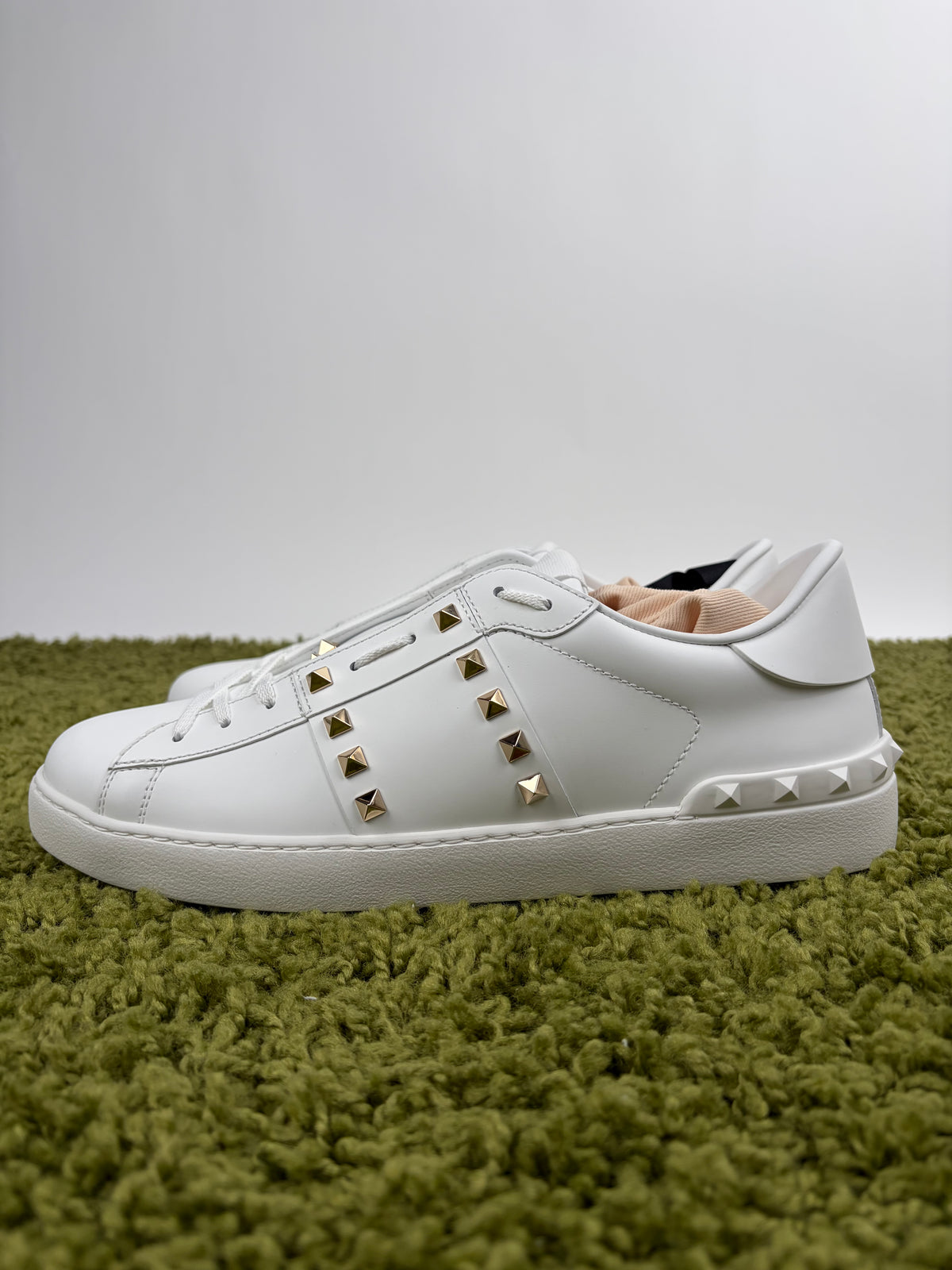 Valentino Garavani Rockstud Bianca 44.5
