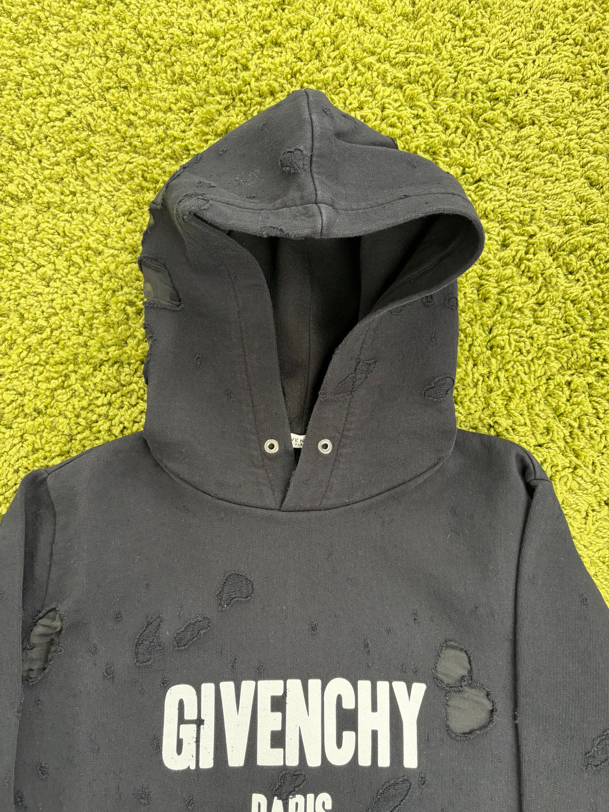 Felpa Givenchy Destroyed Nero S