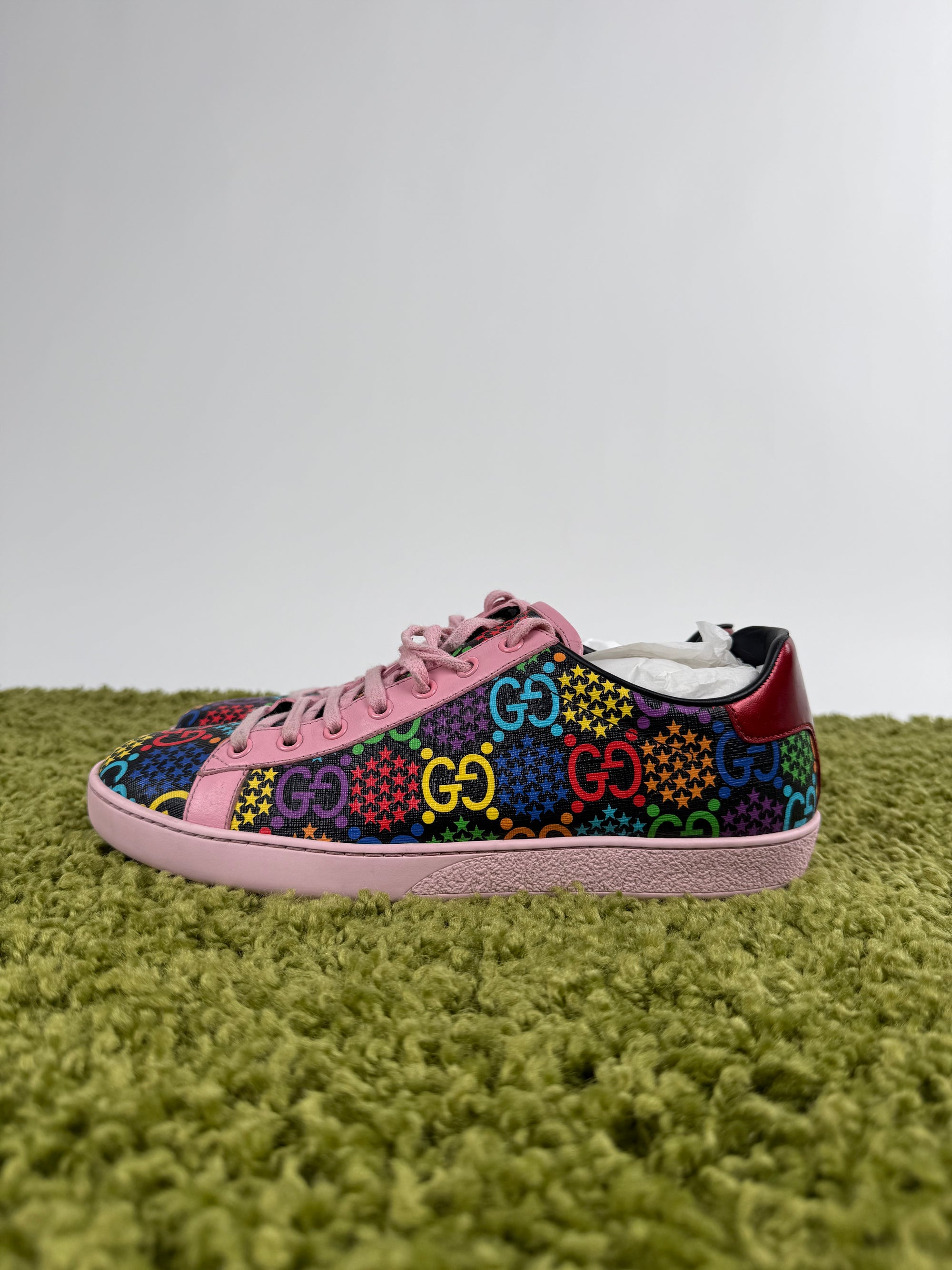 Gucci Psychadelic Ace Rosa Multicolor