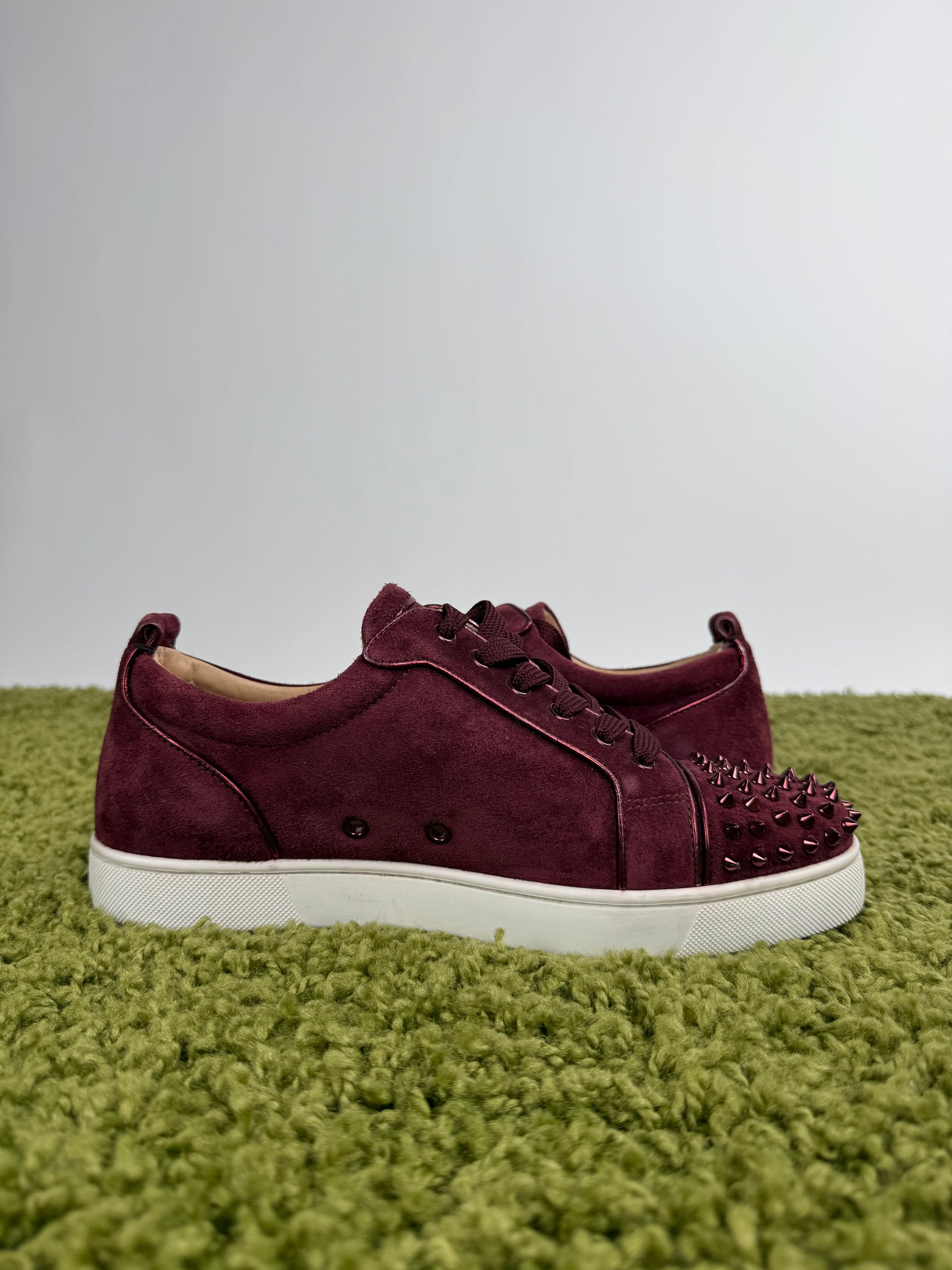 Christian Louboutin Spikes Bordeaux 42