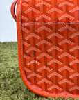 Borsa Goyard Belvedere PM in tela Goyardine Arancione