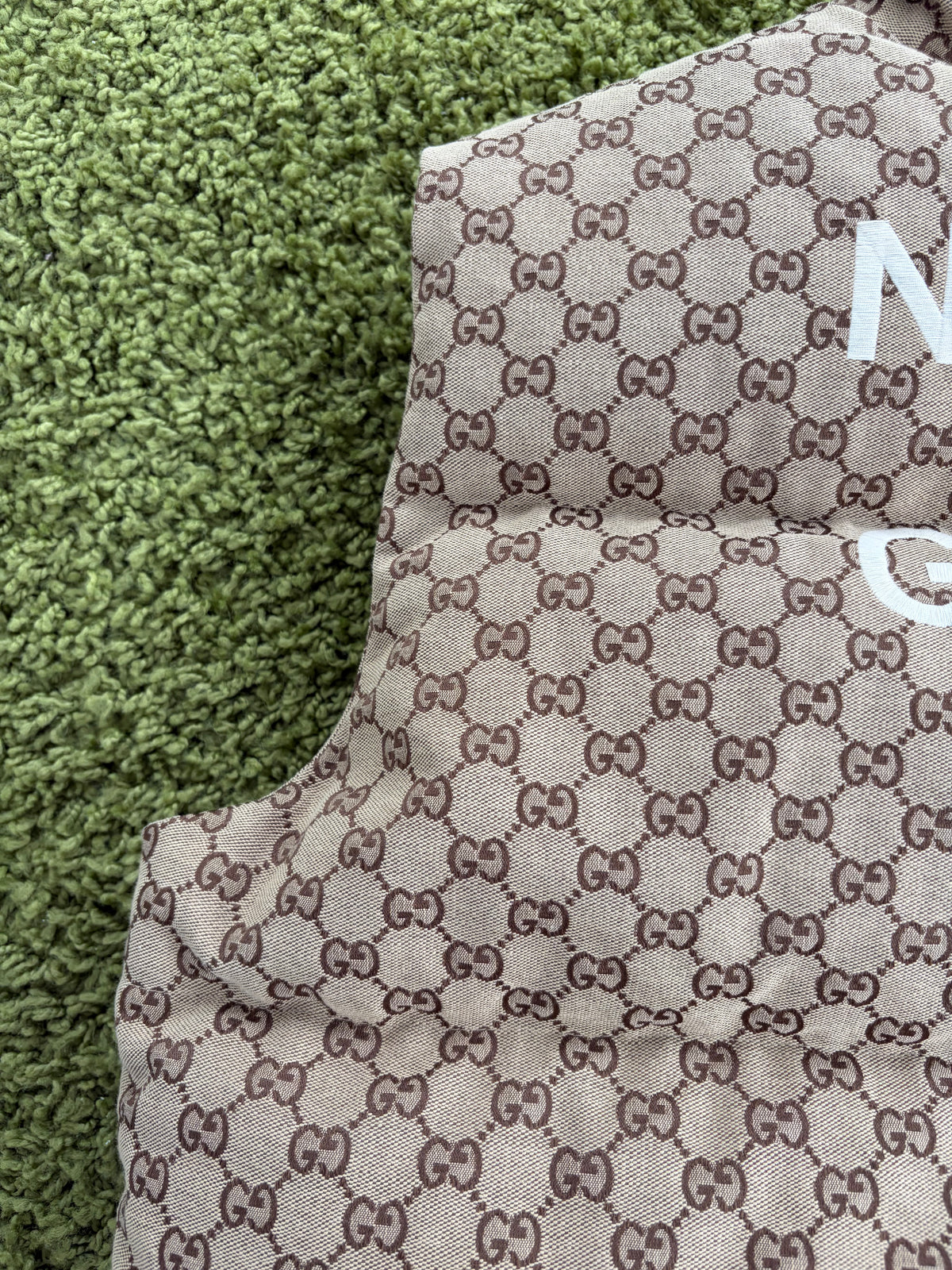 Gilet The North Face X Gucci Beige XL