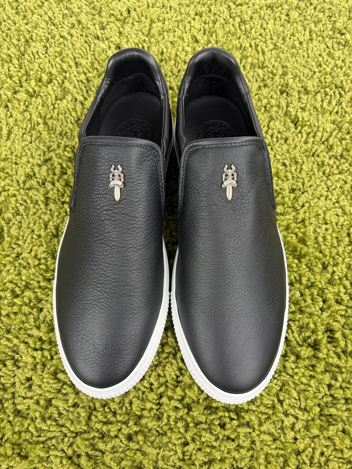 Chrome Hearts Dagger Slip On Nero 44 - Second Hand Di Fiore