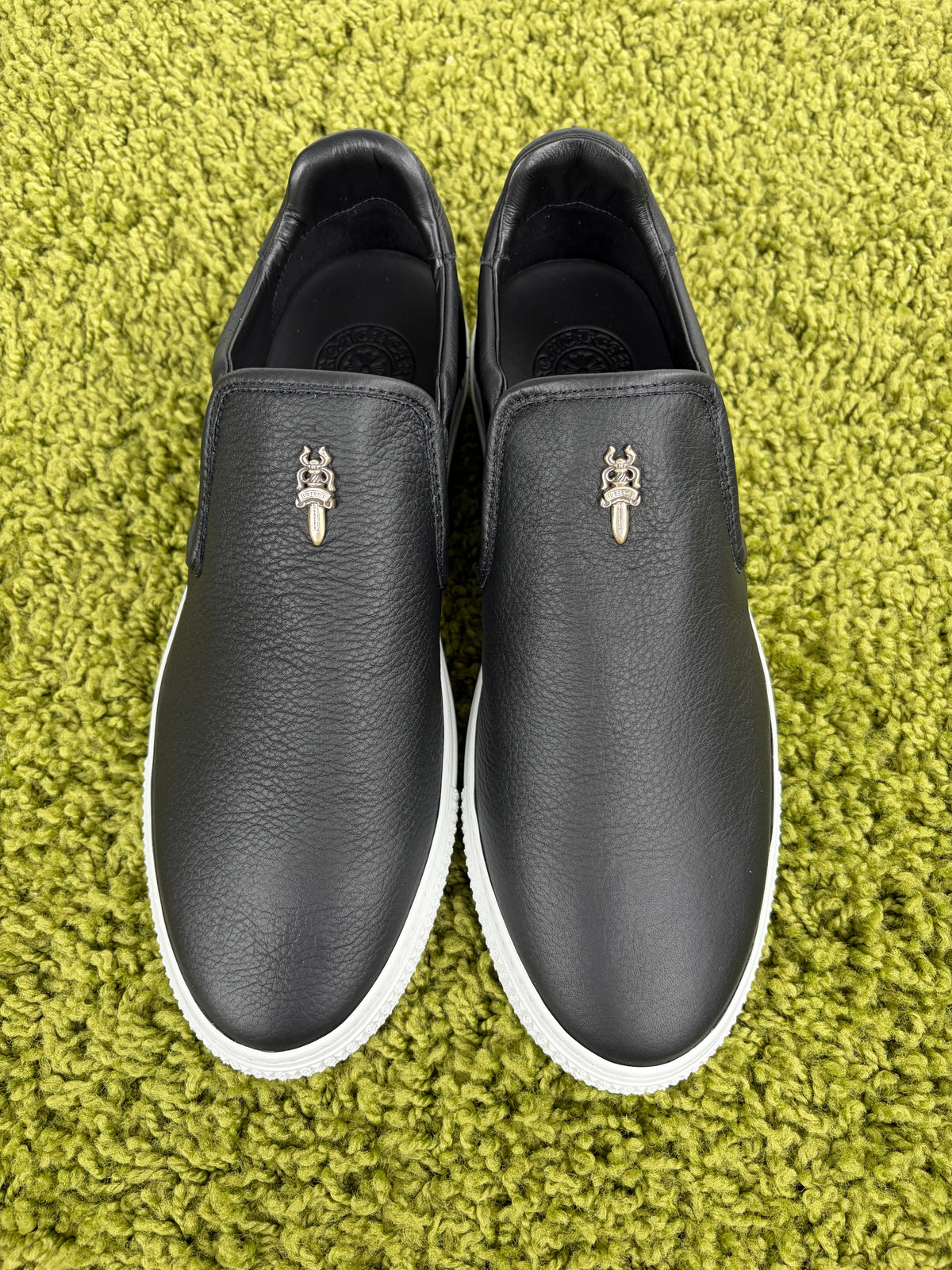 Chrome Hearts Dagger Slip On Nero 44