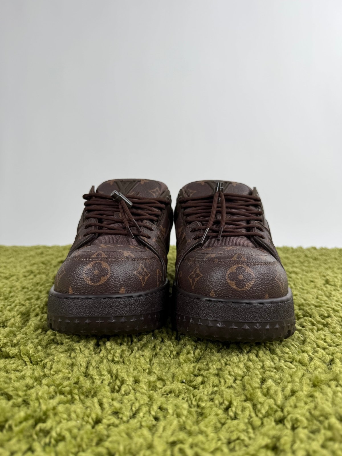 Louis Vuitton Trainer Maxi Marrone 8 - Second Hand Di Fiore