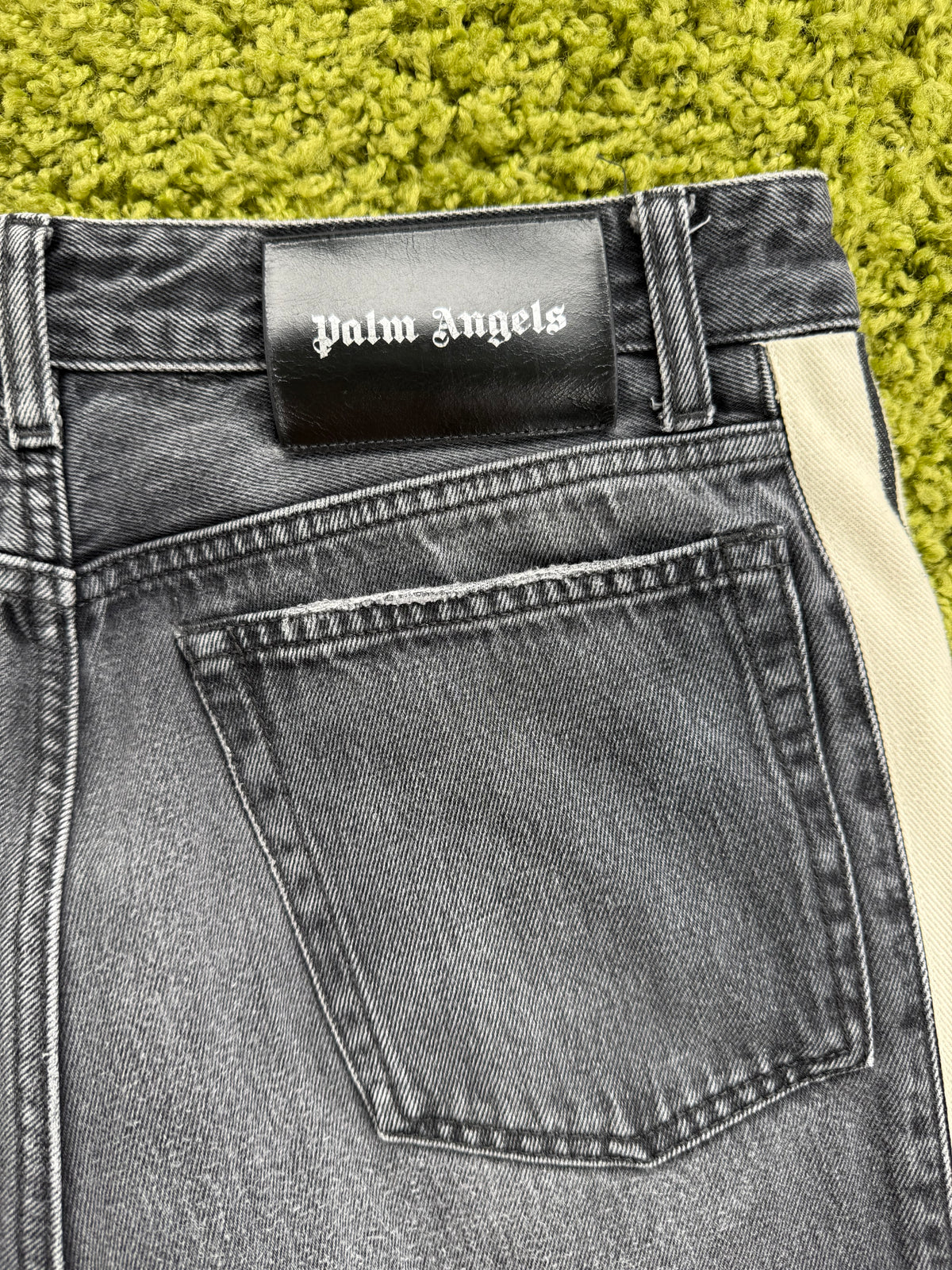 Completo Palm Angels In Denim Nero Giacca S Jeans M
