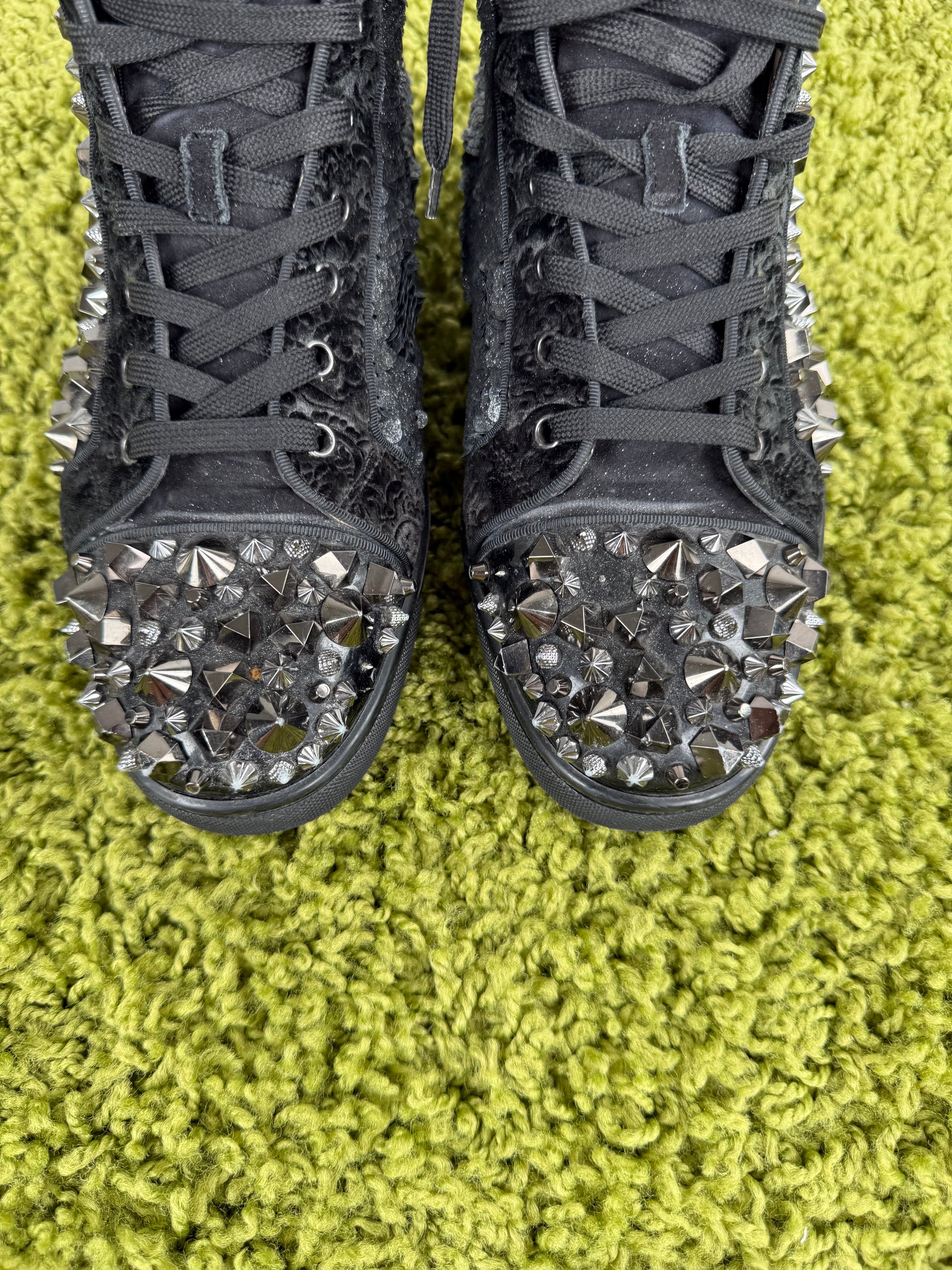 Christian Louboutin Pik Pik Louis High Nera 42