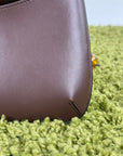 Borsa La Bisou Perle Jacquemus Marrone