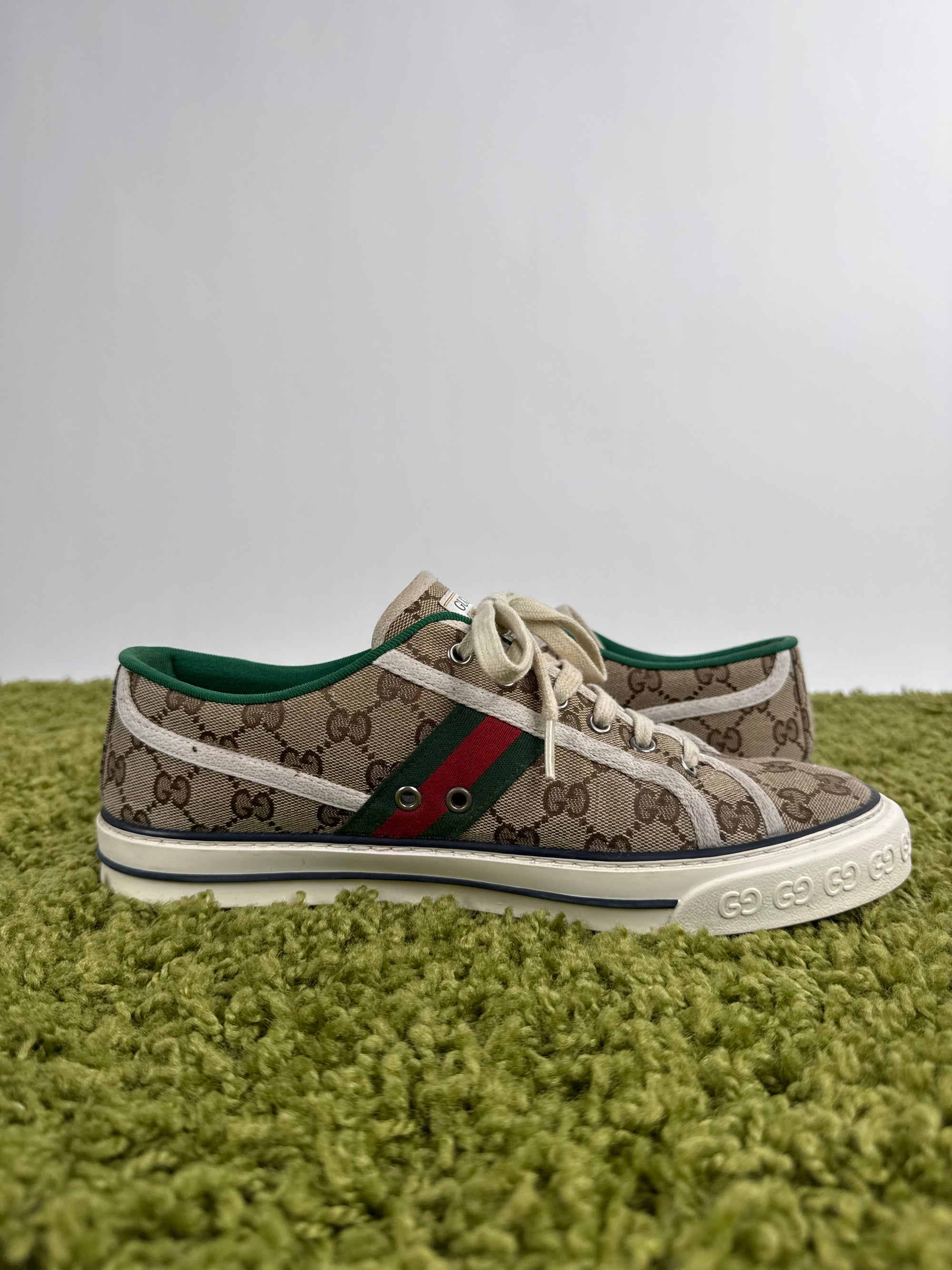 Gucci Tennis Low Beige 9+